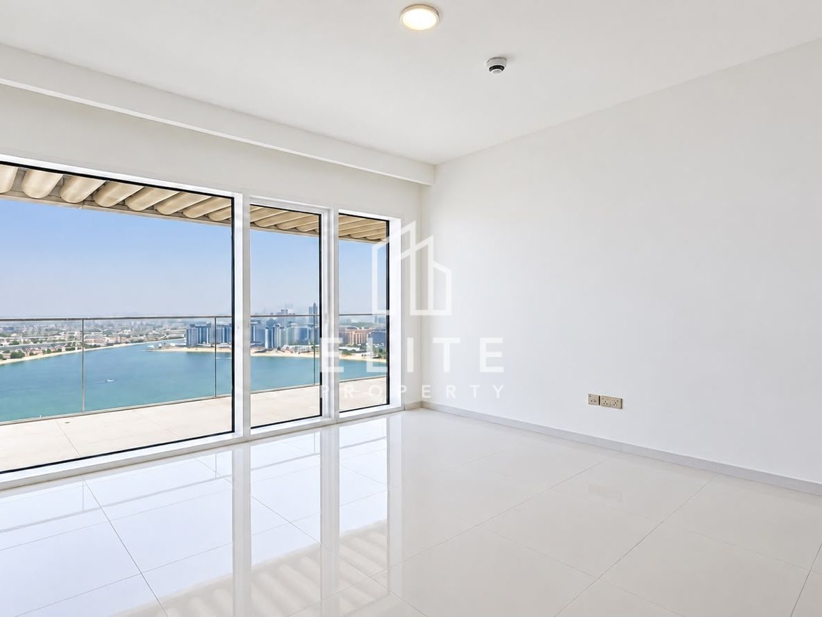 Spacious 3 Bed + Maids | Unfurnished | Palm View