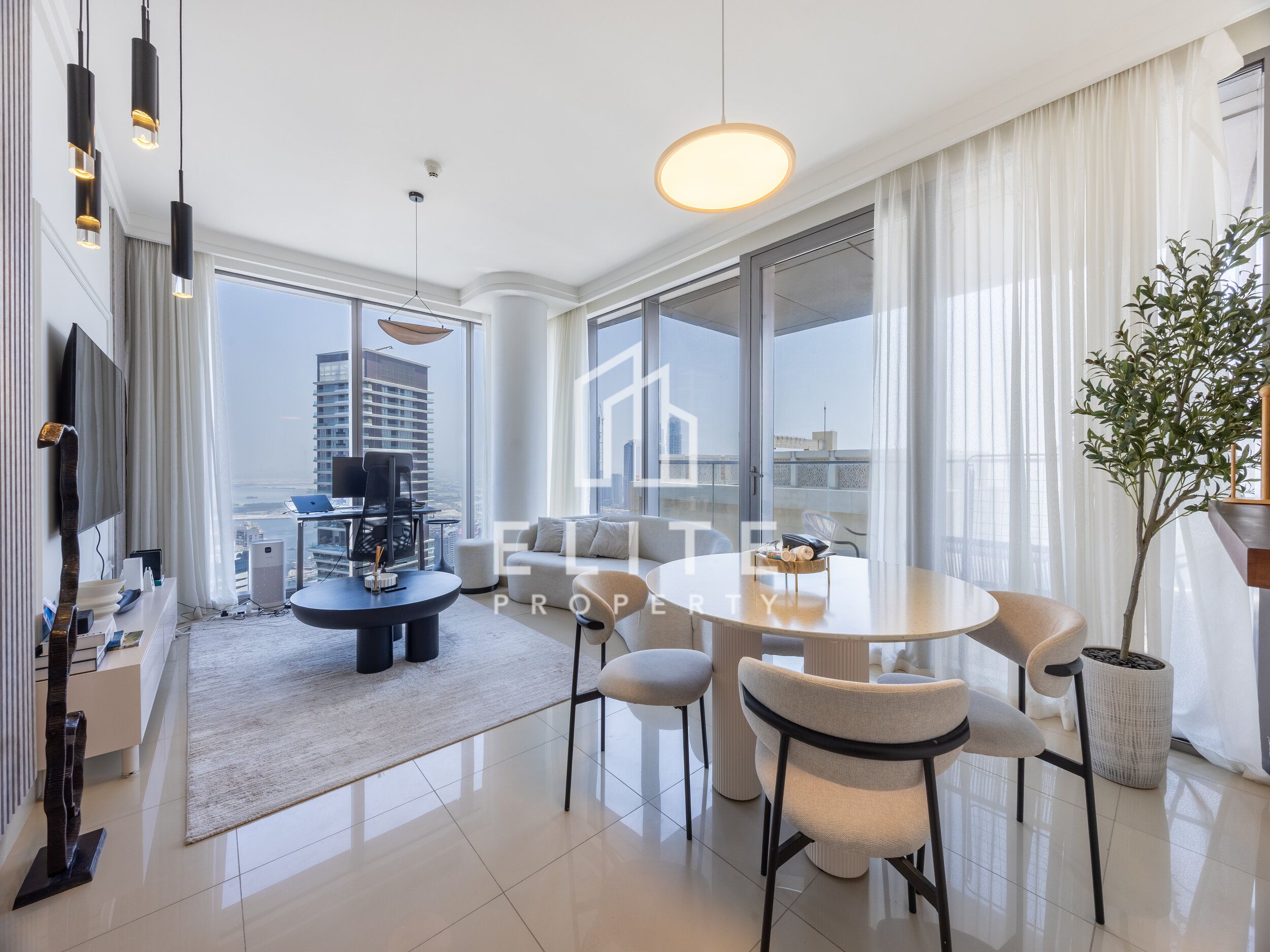 Furnished 1 Bed | High Floor | Dubai Mall Access