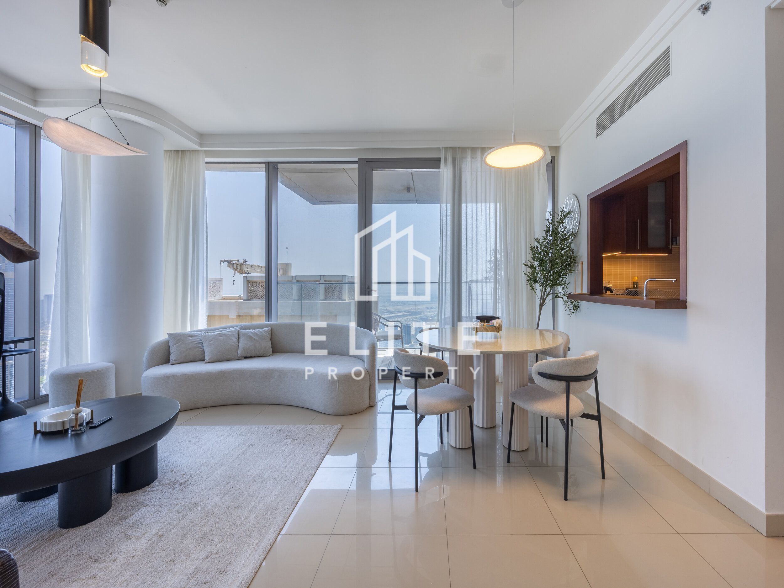 Furnished 1 Bed | High Floor | Dubai Mall Access