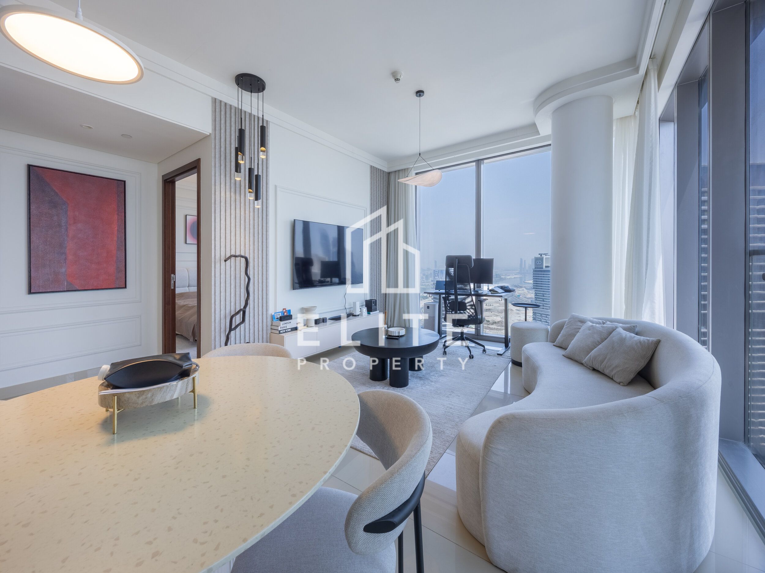 Furnished 1 Bed | High Floor | Dubai Mall Access