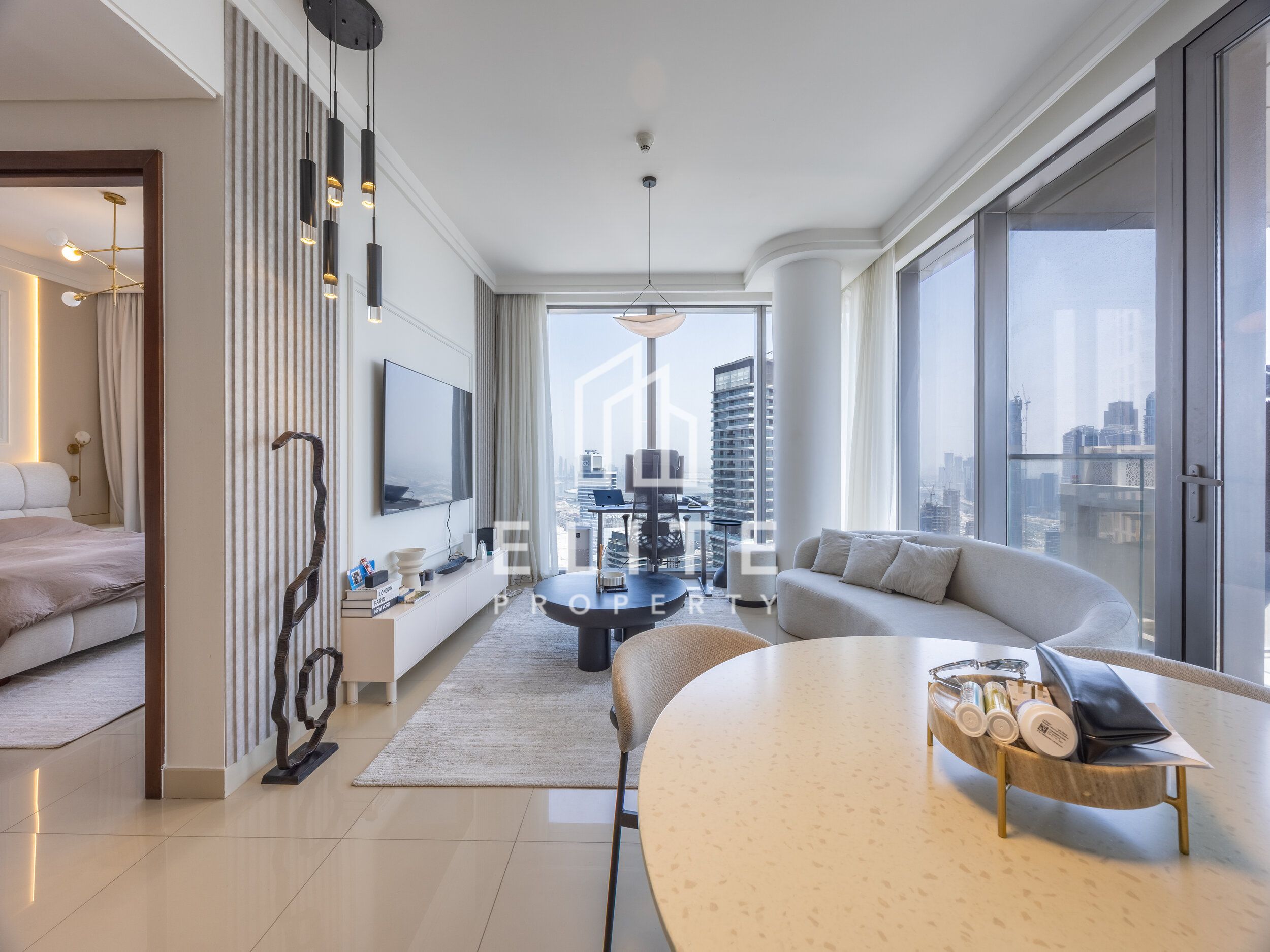 Furnished 1 Bed | High Floor | Dubai Mall Access