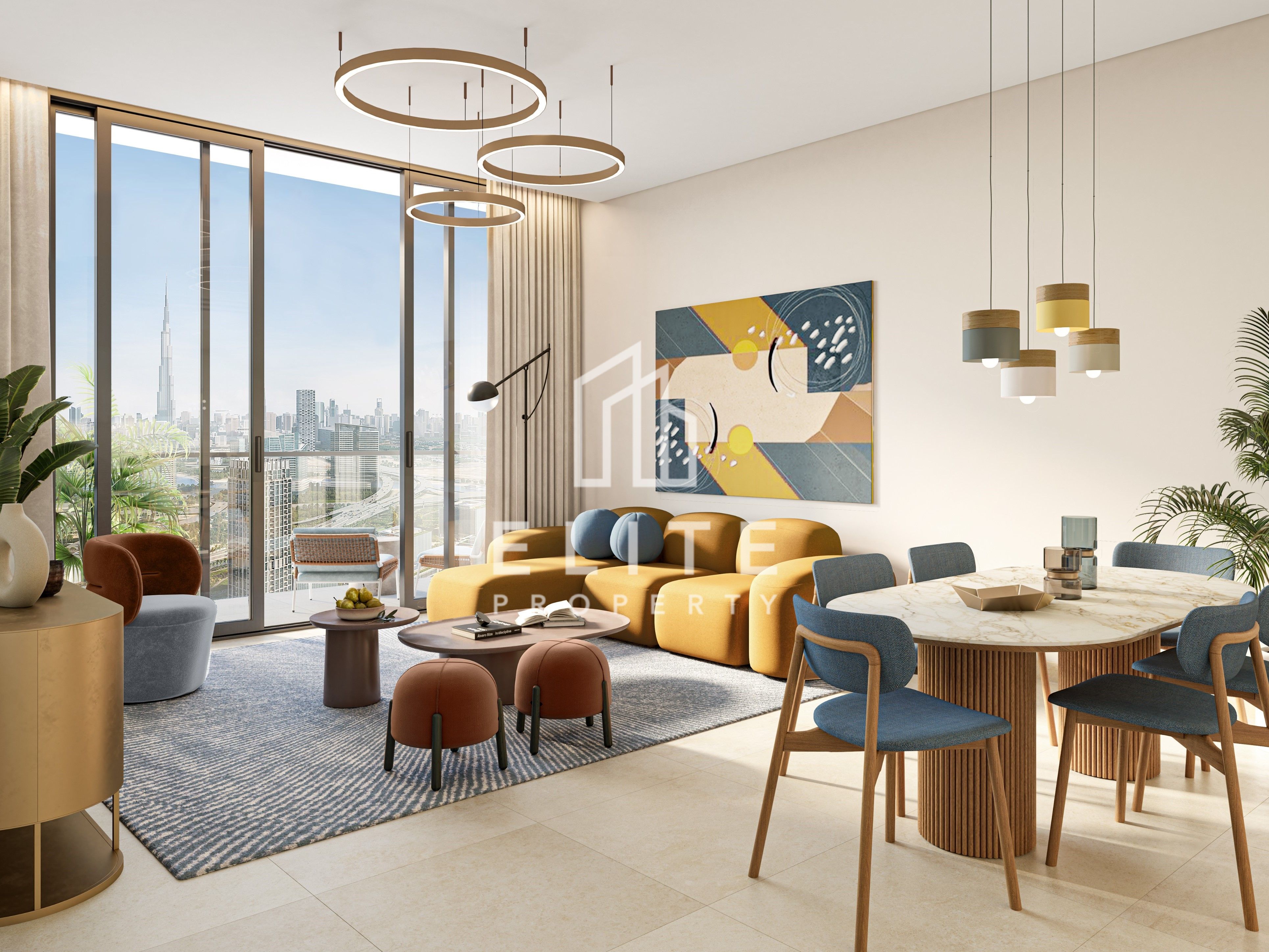 DESIGN DISTRICT I SKYLINE I LUXURY 3+MAID