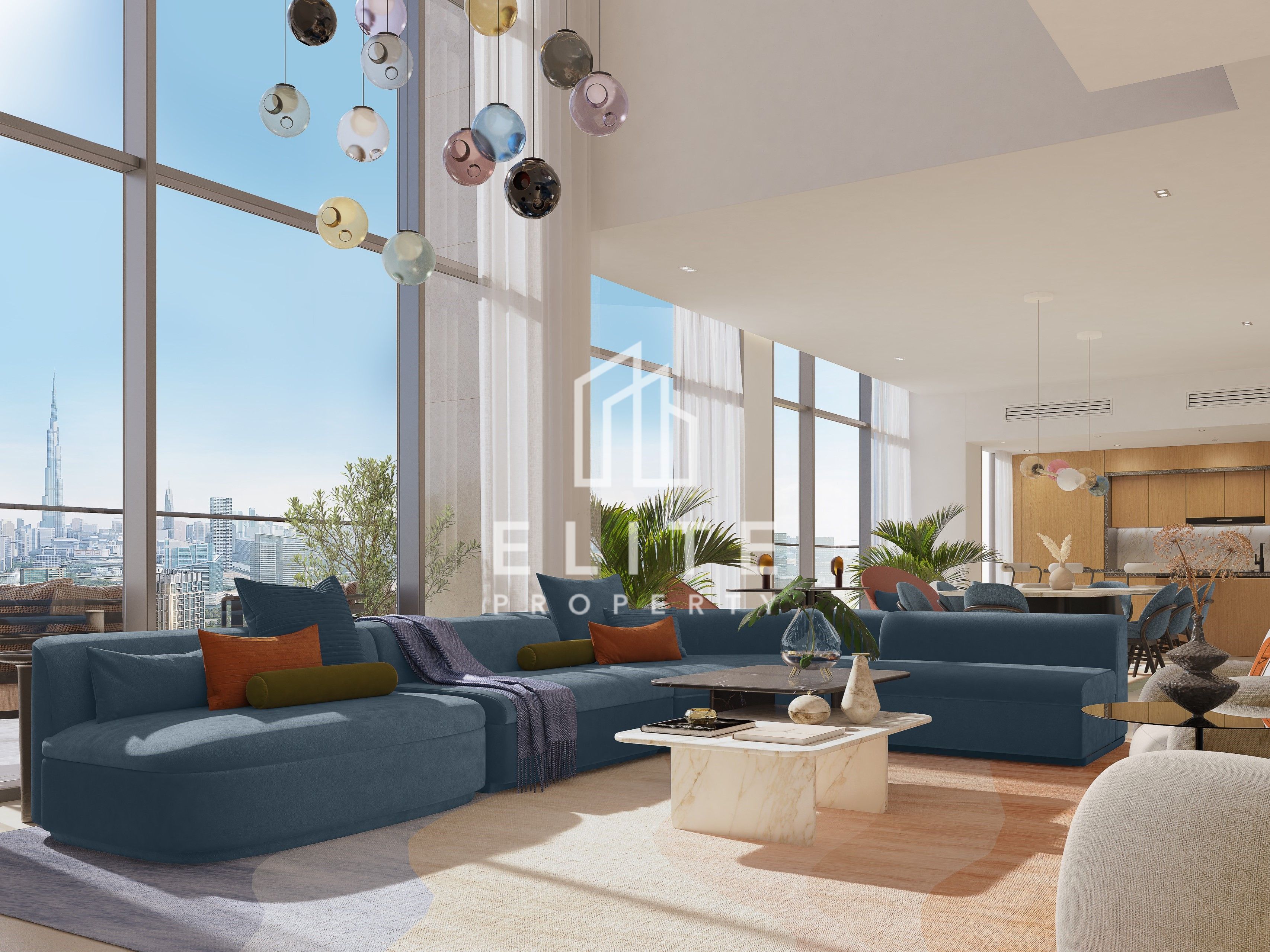 DESIGN DISTRICT I SKYLINE I LUXURY 3+MAID