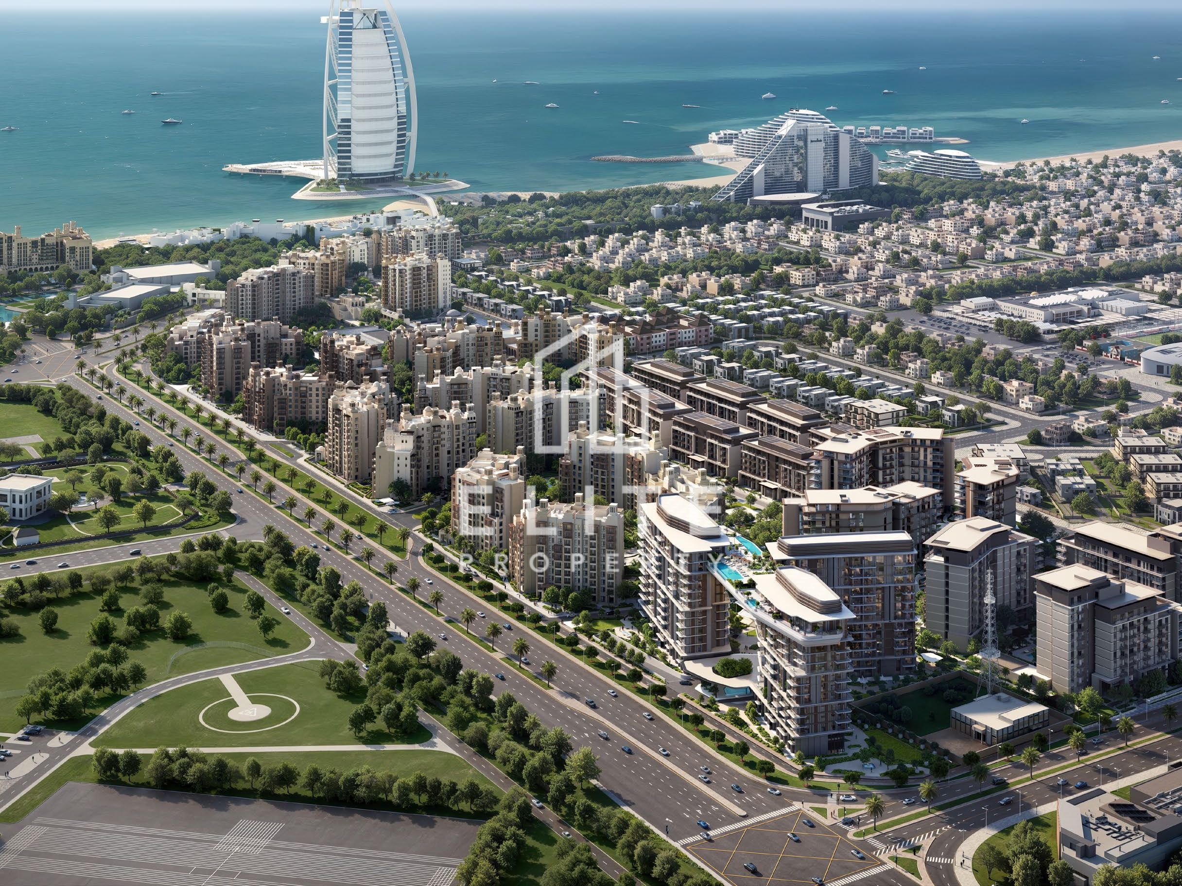 High Floor | Spacious 1BR | Close to the Beach