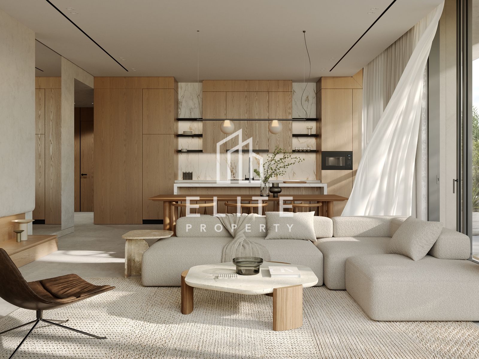 Spacious 2BR+Maid | Large Terrace | Green Living