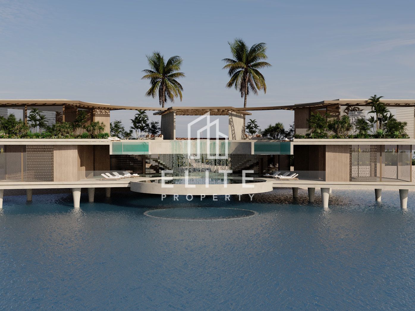 Ultra-Luxury 7BR Villa with Private Yacht Dock