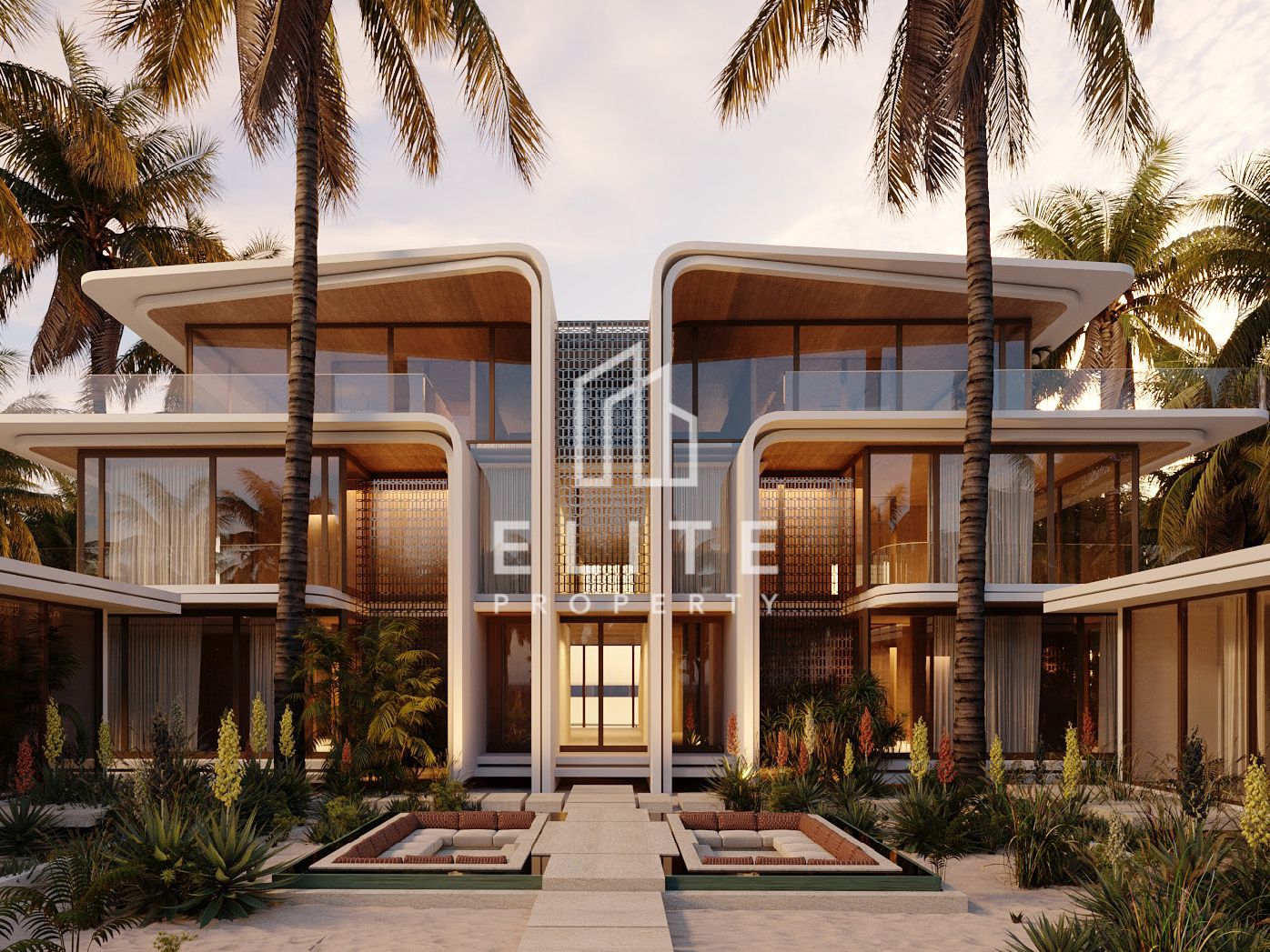 Ultra-Luxury 7BR Villa with Private Yacht Dock