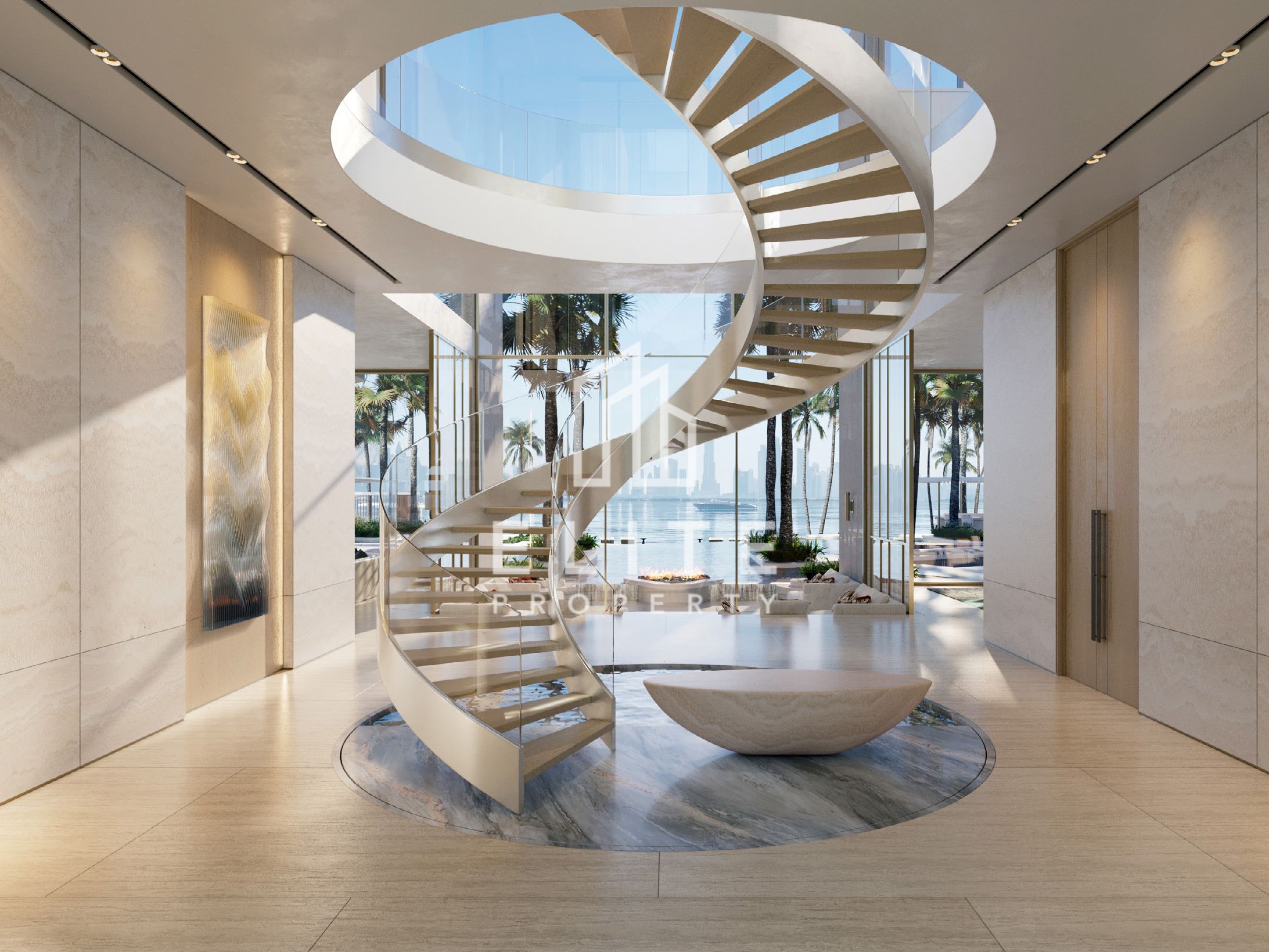 Ultra-Luxury 7BR Villa with Private Yacht Dock