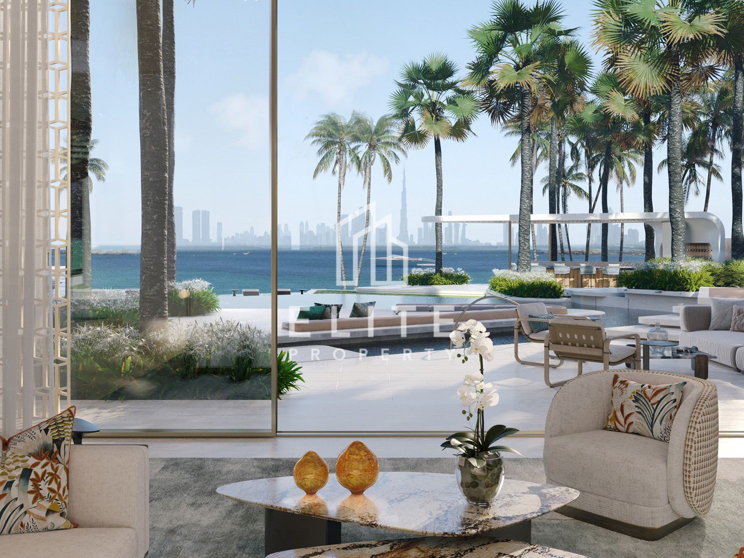 Ultra-Luxury 7BR Villa with Private Yacht Dock