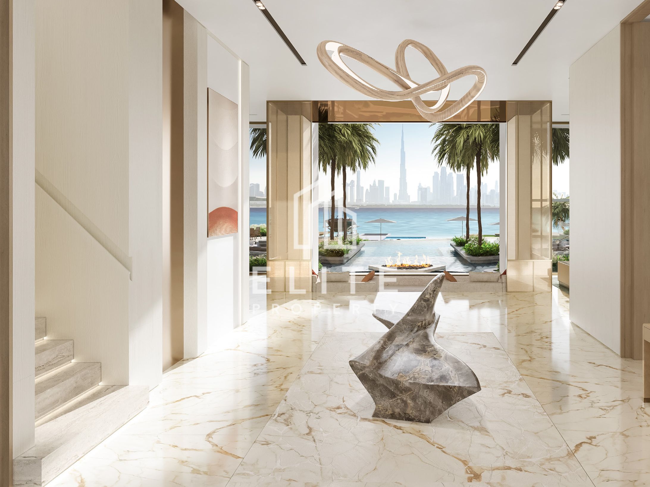 Ultra-Luxury 7BR Villa with Private Yacht Dock