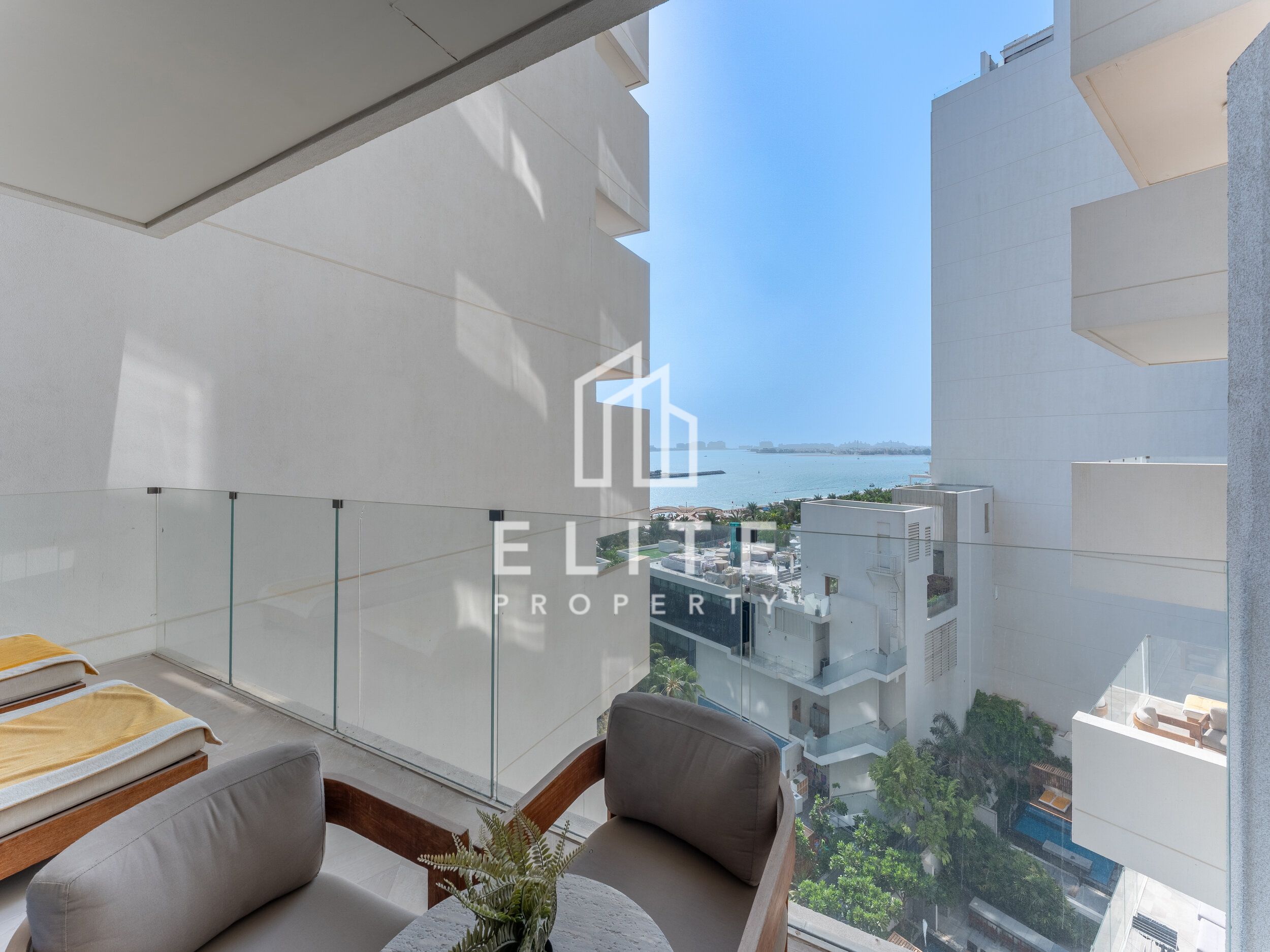 2BR + Maid | Large Terrace | Partial Sea View