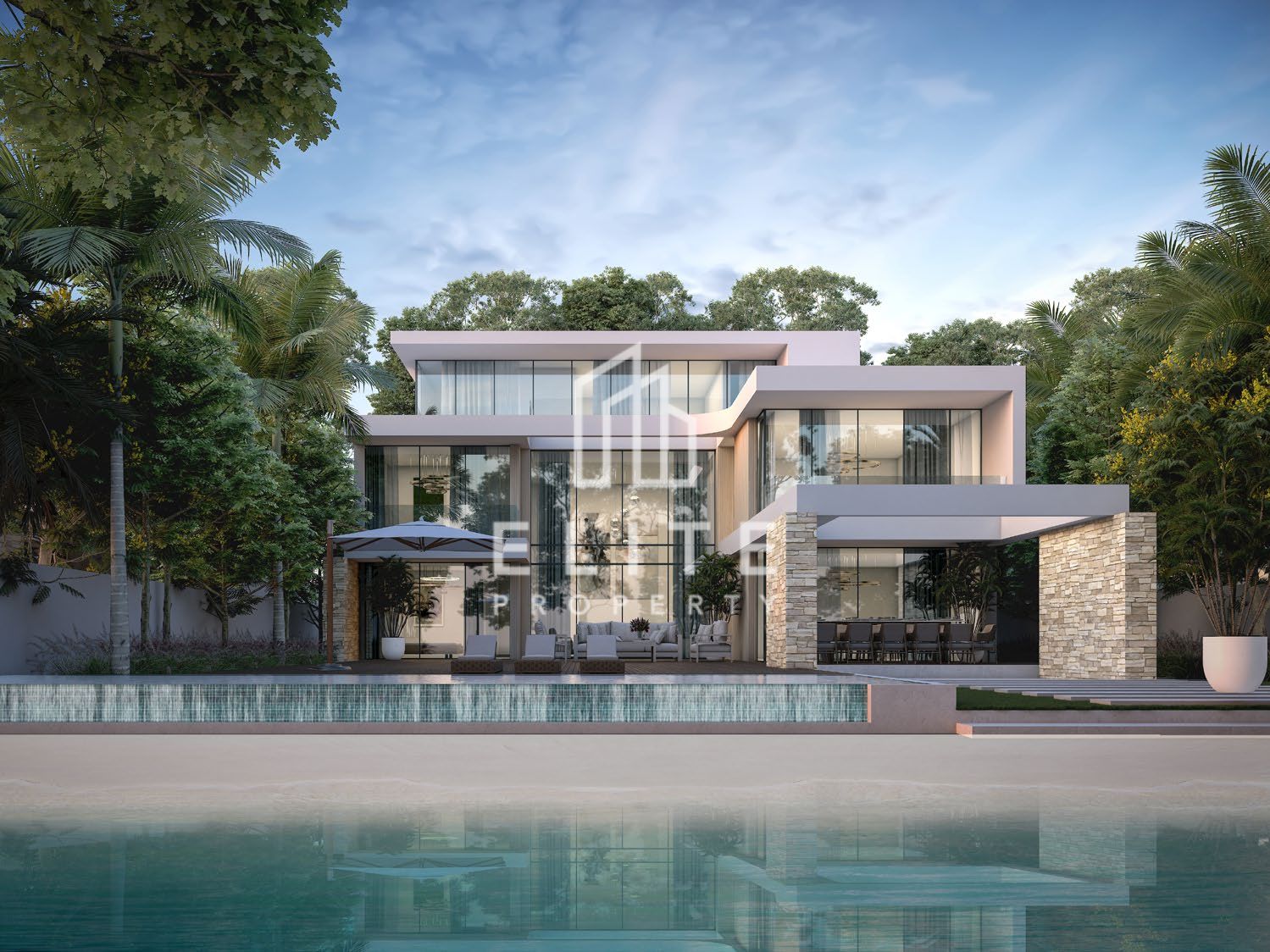 Last Corner 6-Bed Villa | Private Yacht Berth!