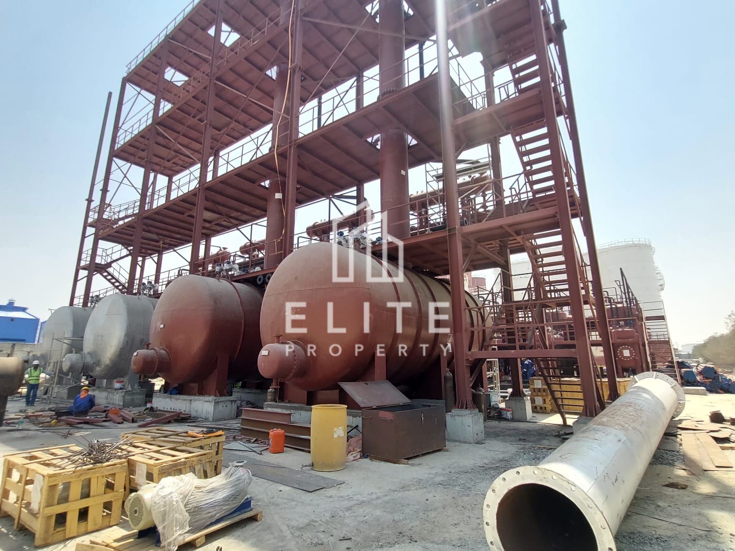 COMPLETE DISASSEMBLED REFINERY / (READY TO RELOCATE) FOR SALE AT AED 74,000,000