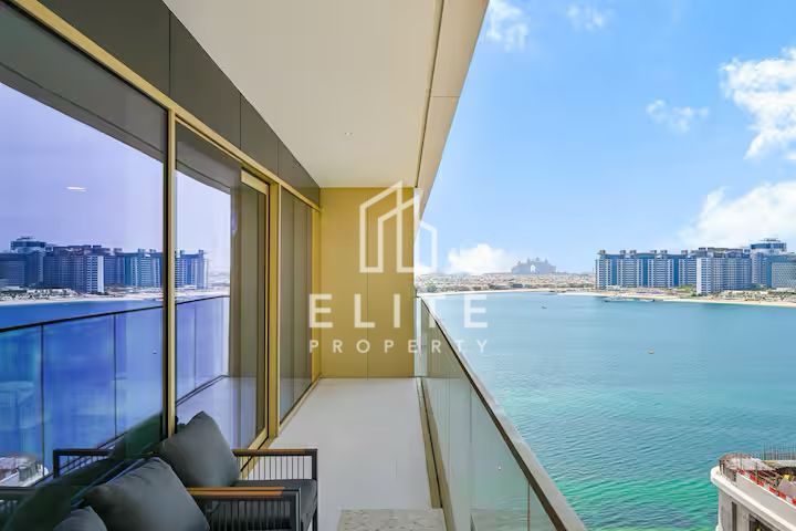 Marina and Palm View | Elie Saab | Fully Furnished