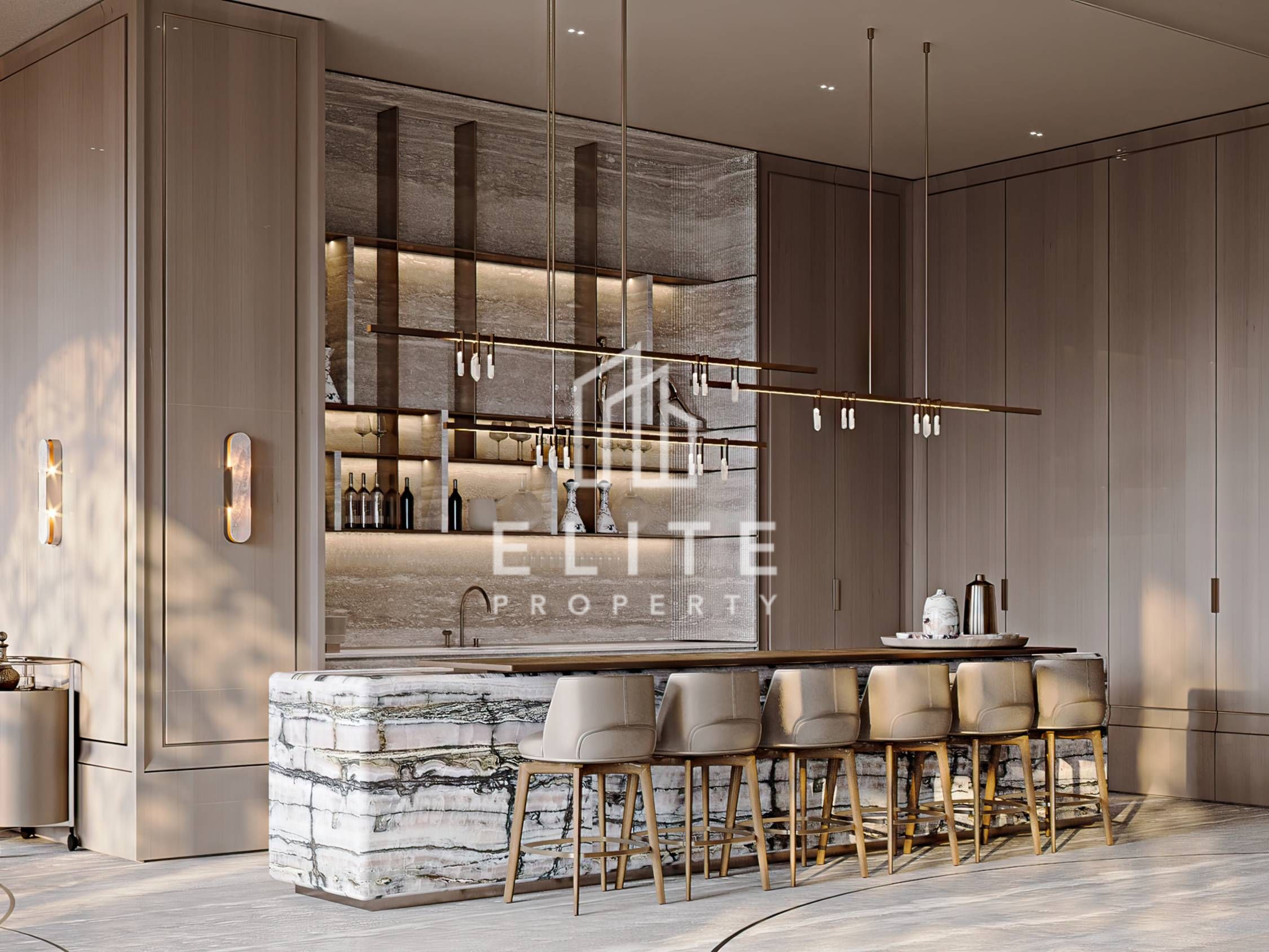 The Super Penthouse at Raffles The Palm Dubai