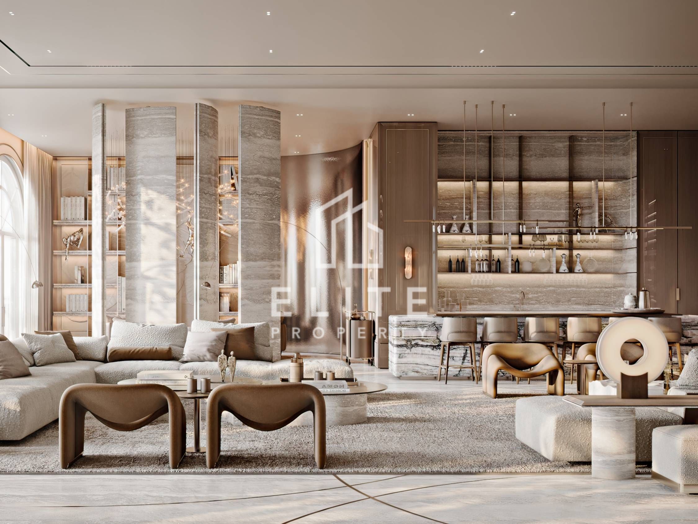 The Super Penthouse at Raffles The Palm Dubai