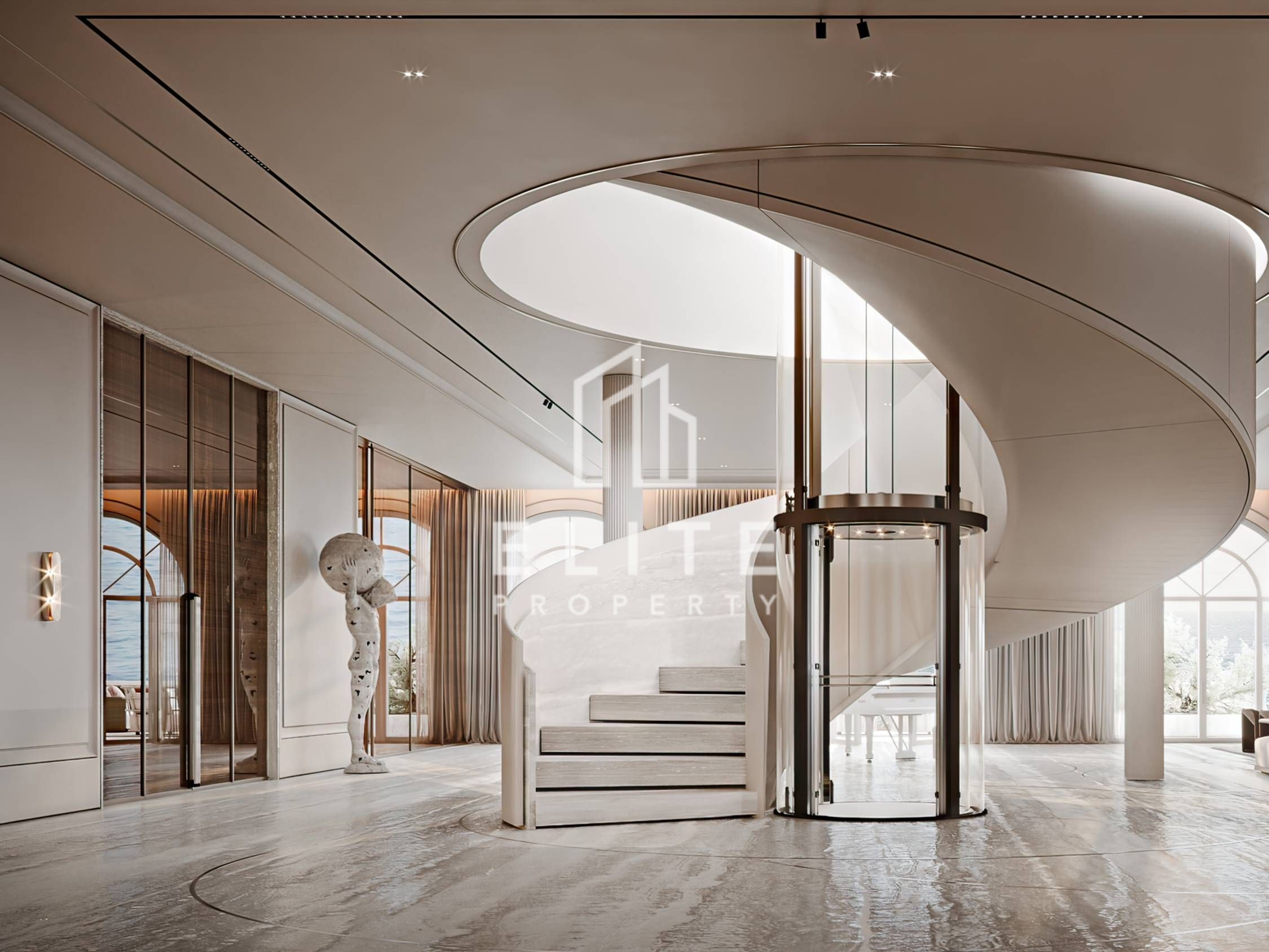 The Super Penthouse at Raffles The Palm Dubai