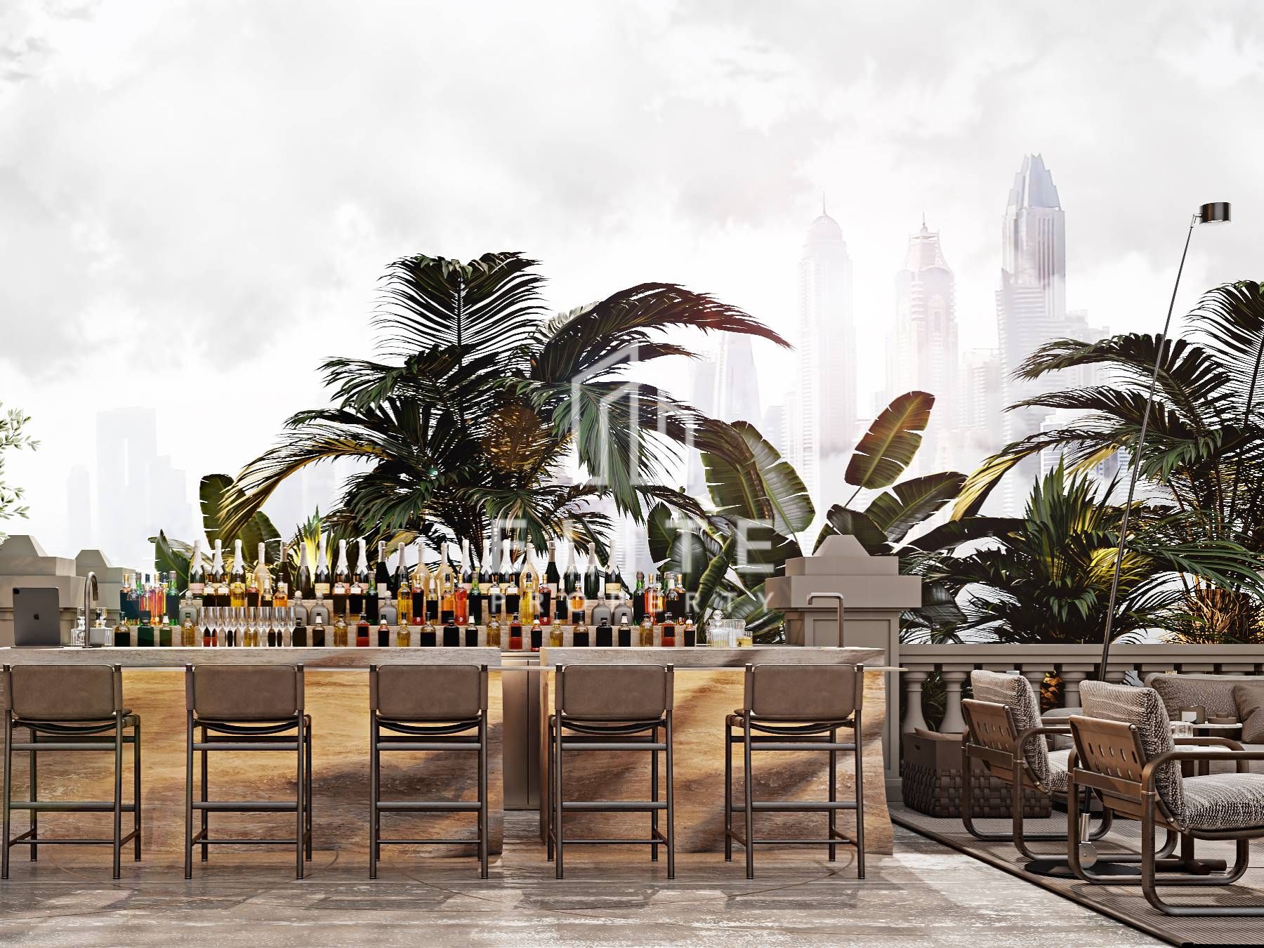 The Super Penthouse at Raffles The Palm Dubai