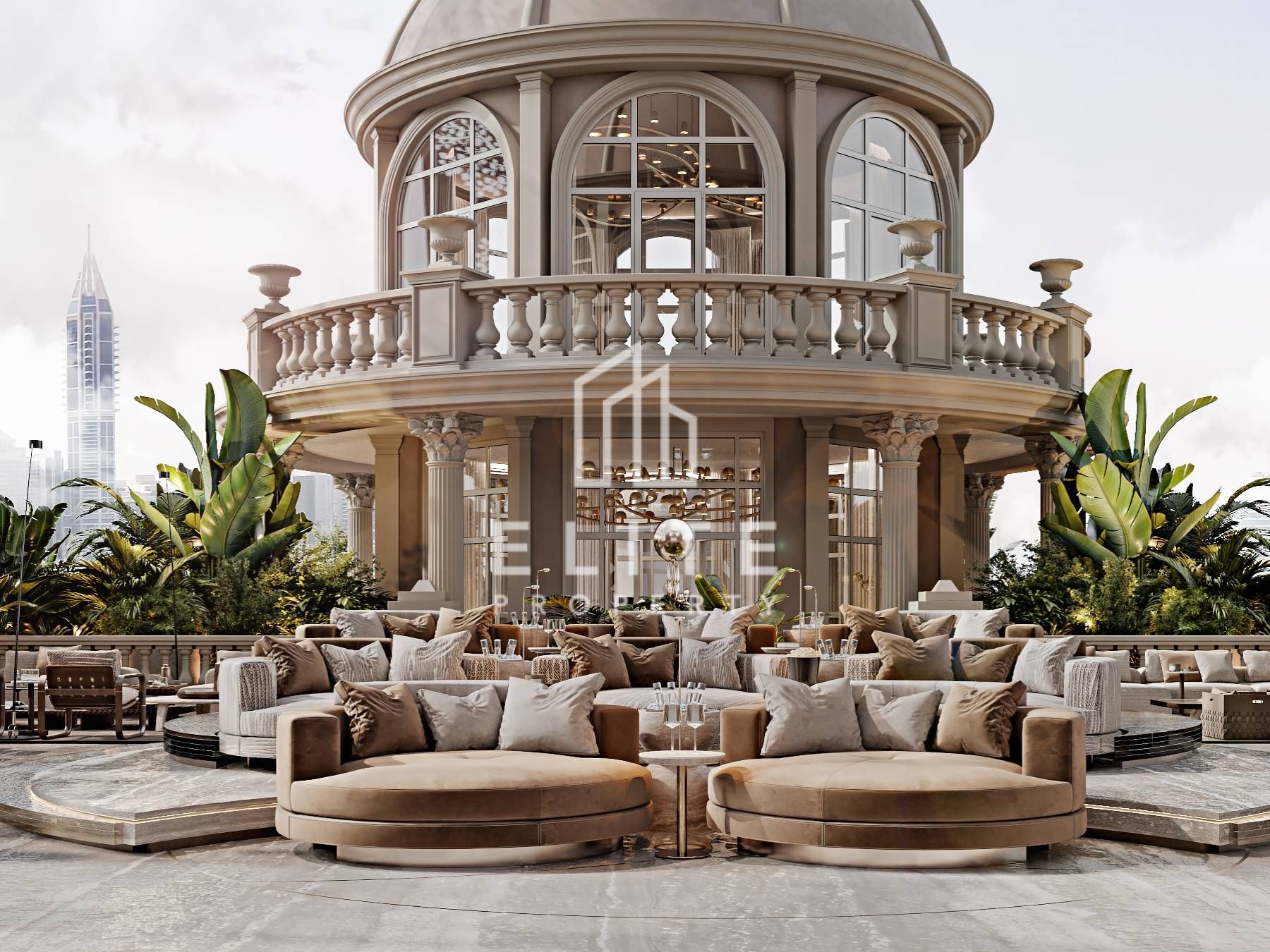 The Super Penthouse at Raffles The Palm Dubai