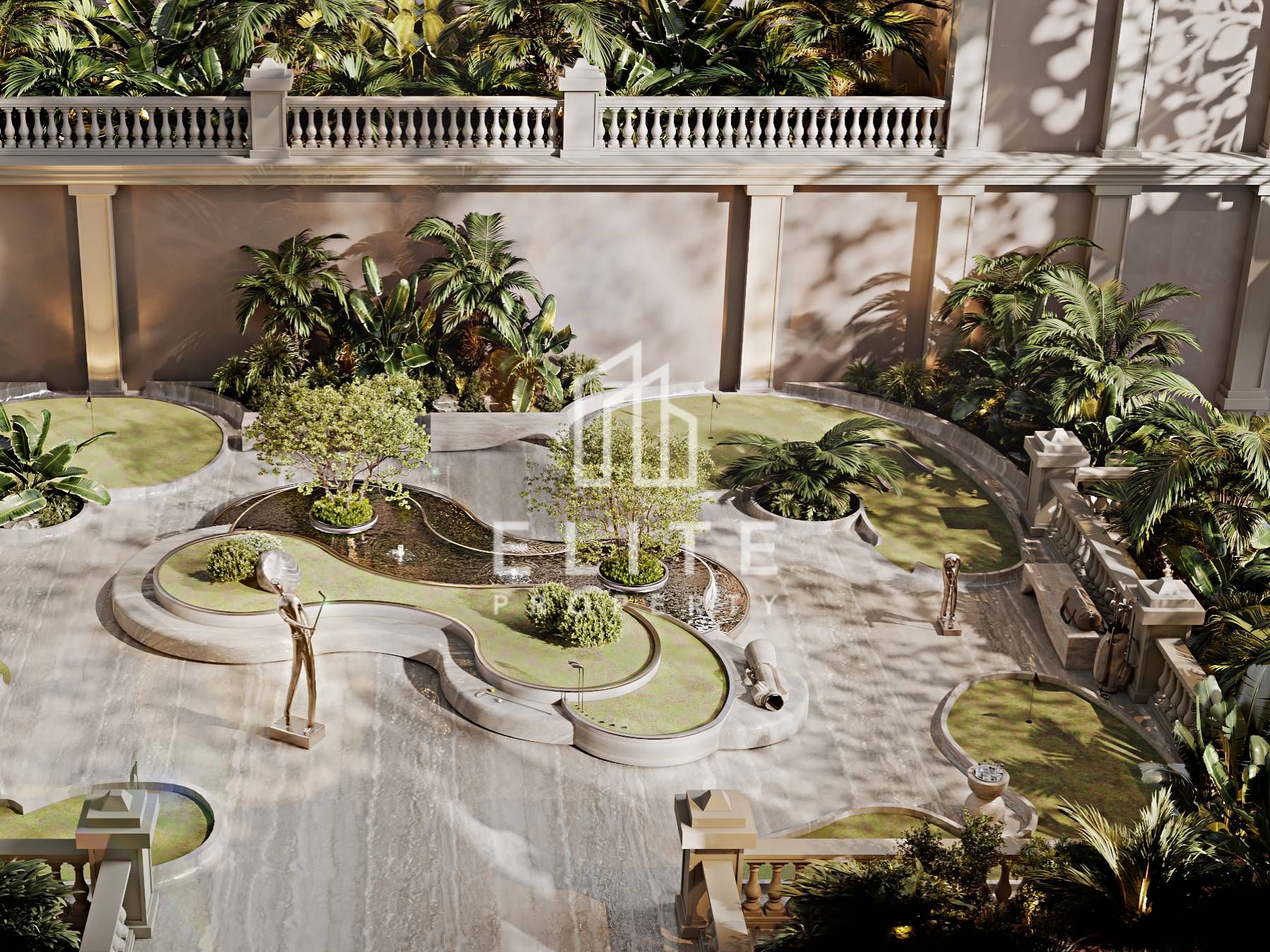 The Super Penthouse at Raffles The Palm Dubai