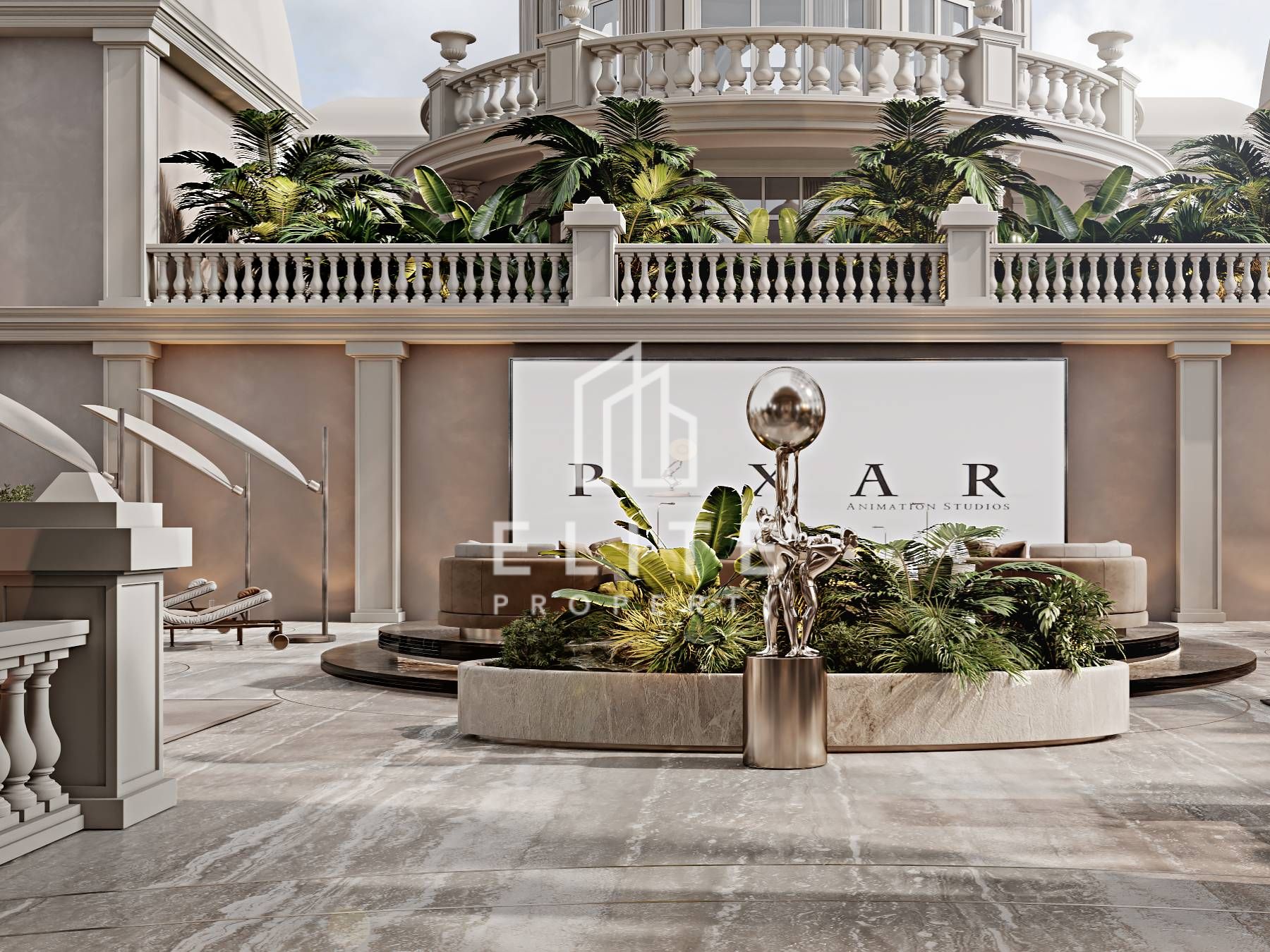 The Super Penthouse at Raffles The Palm Dubai