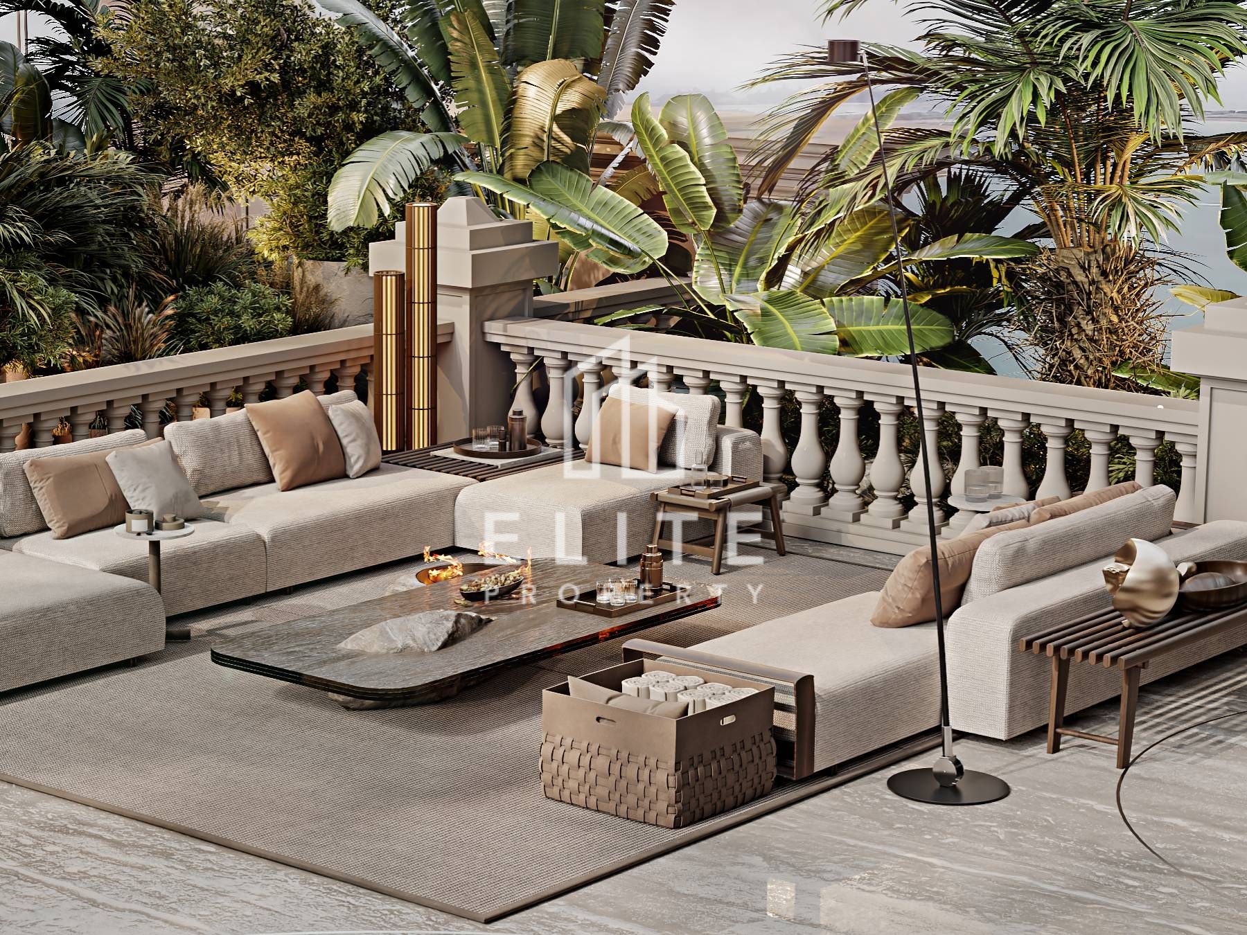 The Super Penthouse at Raffles The Palm Dubai