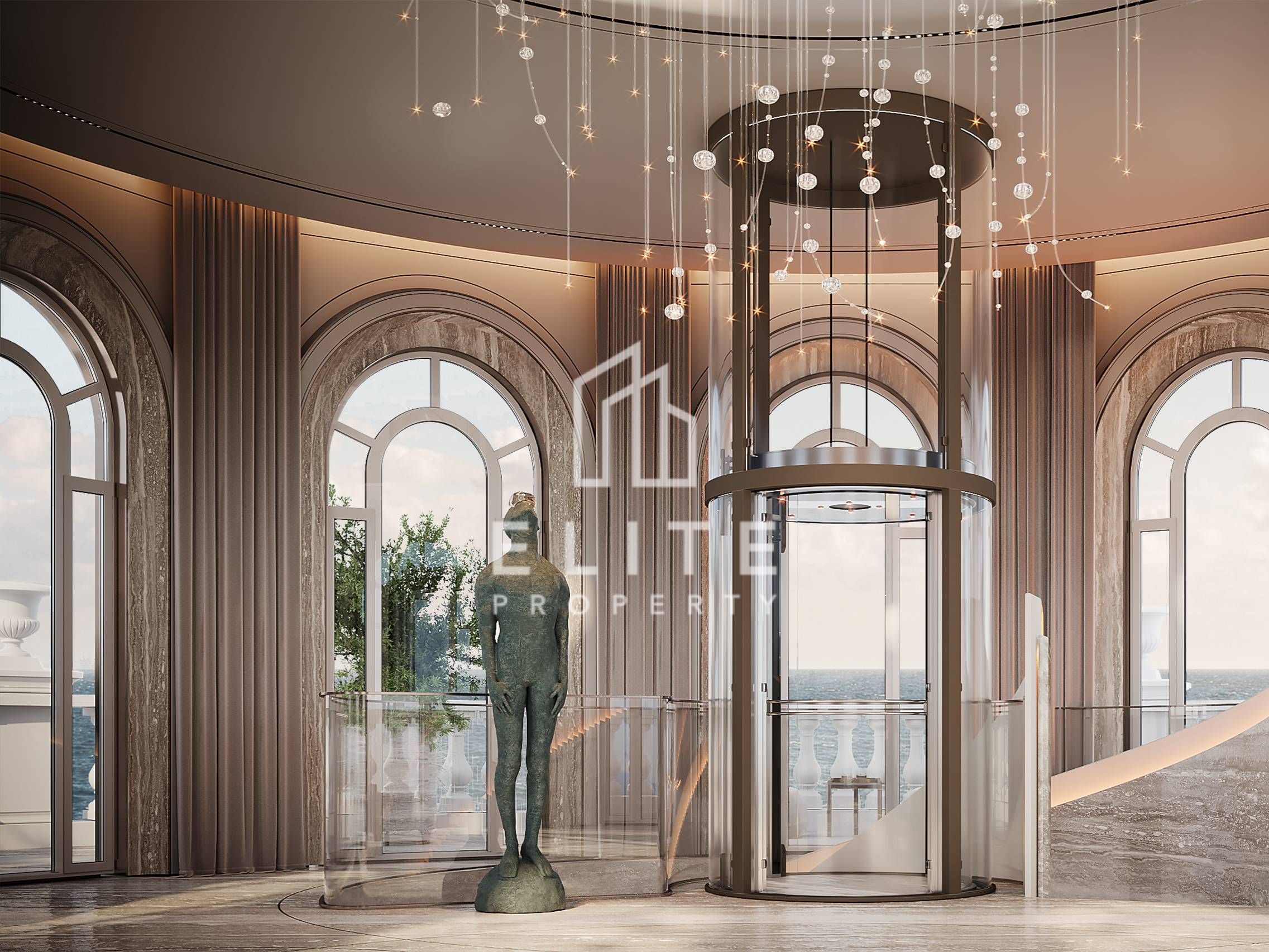The Super Penthouse at Raffles The Palm Dubai