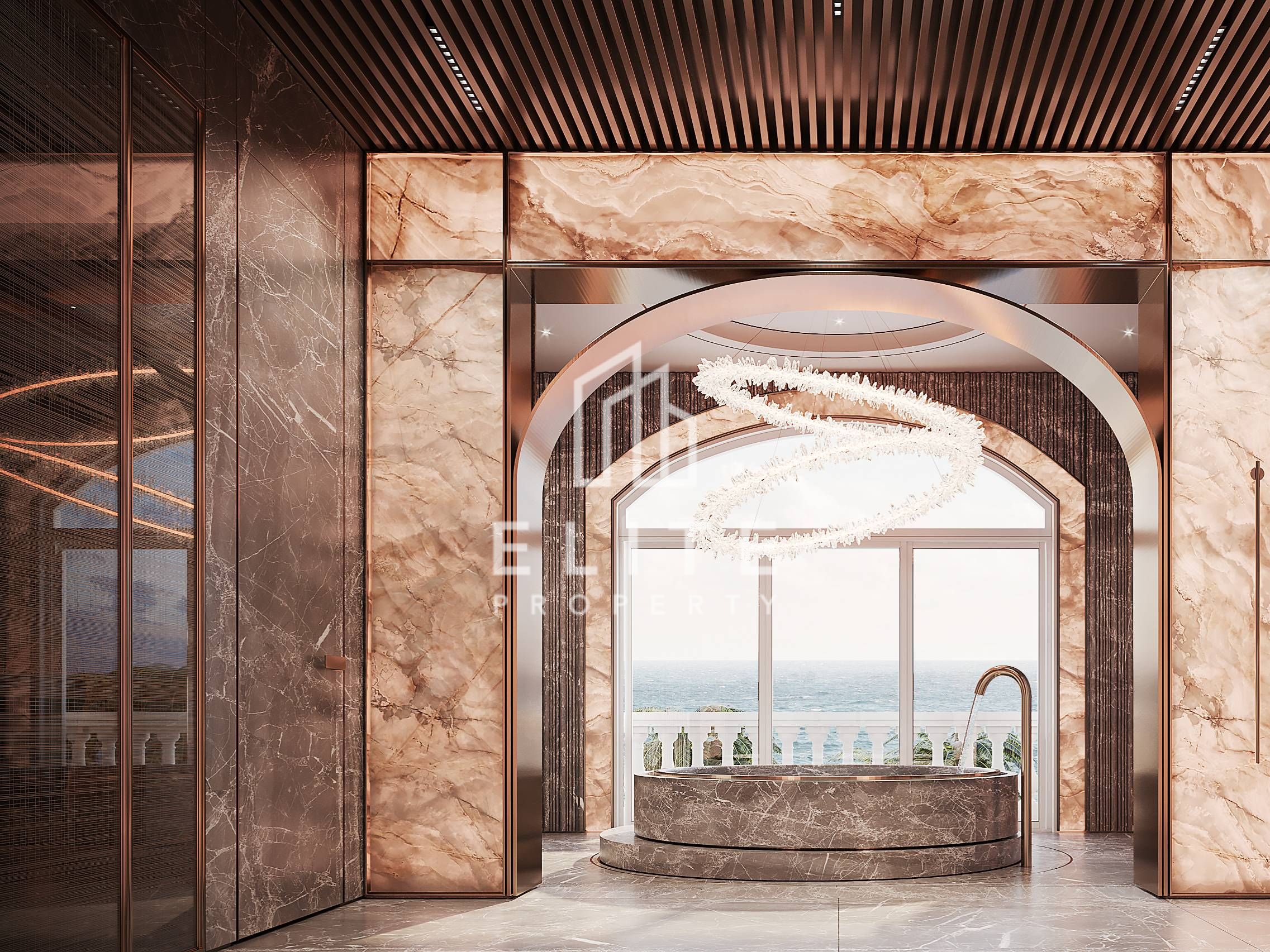The Super Penthouse at Raffles The Palm Dubai