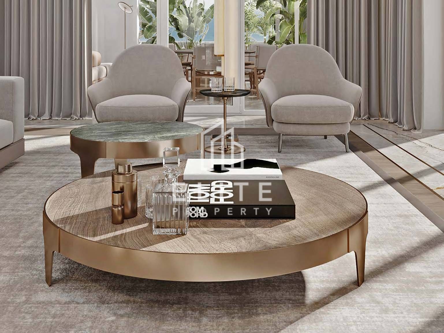 5-Bedroom Penthouse at Raffles The Palm Dubai with Massive Terrace and Private Pool