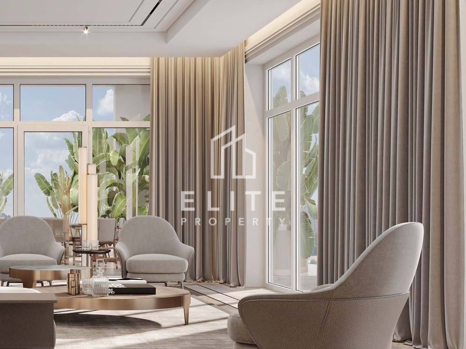 5-Bedroom Penthouse at Raffles The Palm Dubai with Massive Terrace and Private Pool