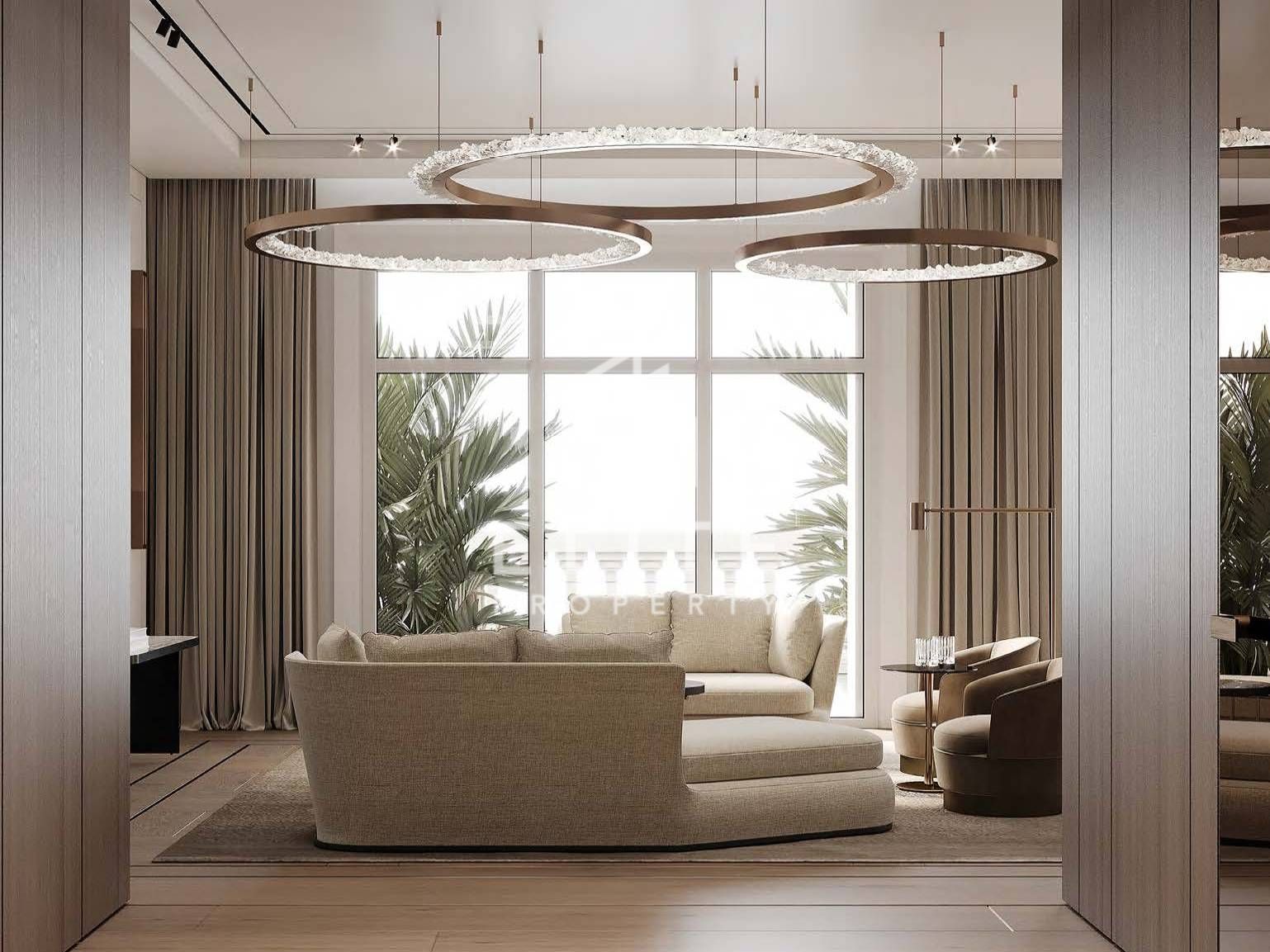 5-Bedroom Penthouse at Raffles The Palm Dubai with Massive Terrace and Private Pool