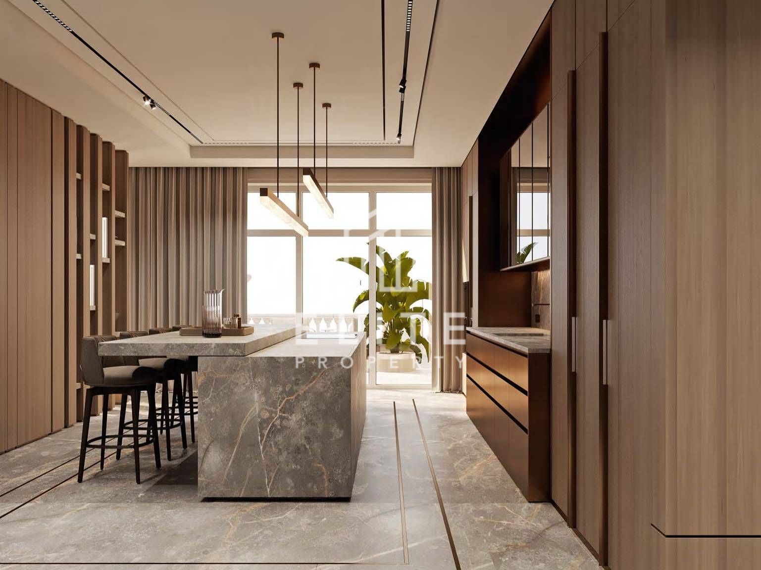 5-Bedroom Penthouse at Raffles The Palm Dubai with Massive Terrace and Private Pool