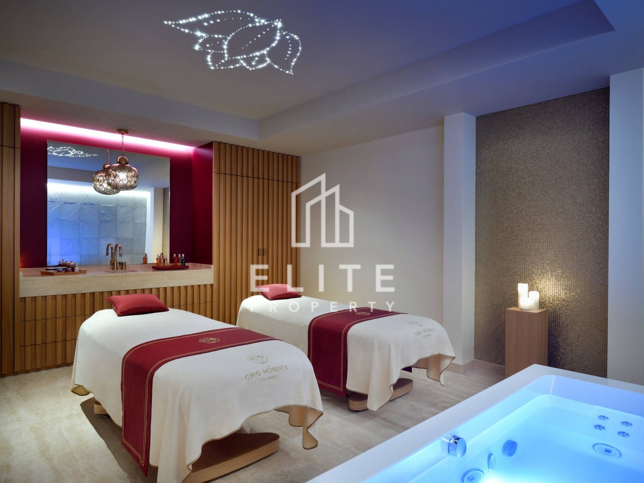 4-Bedroom Villa at Raffles The Palm Dubai with Garden and Direct Beach Access