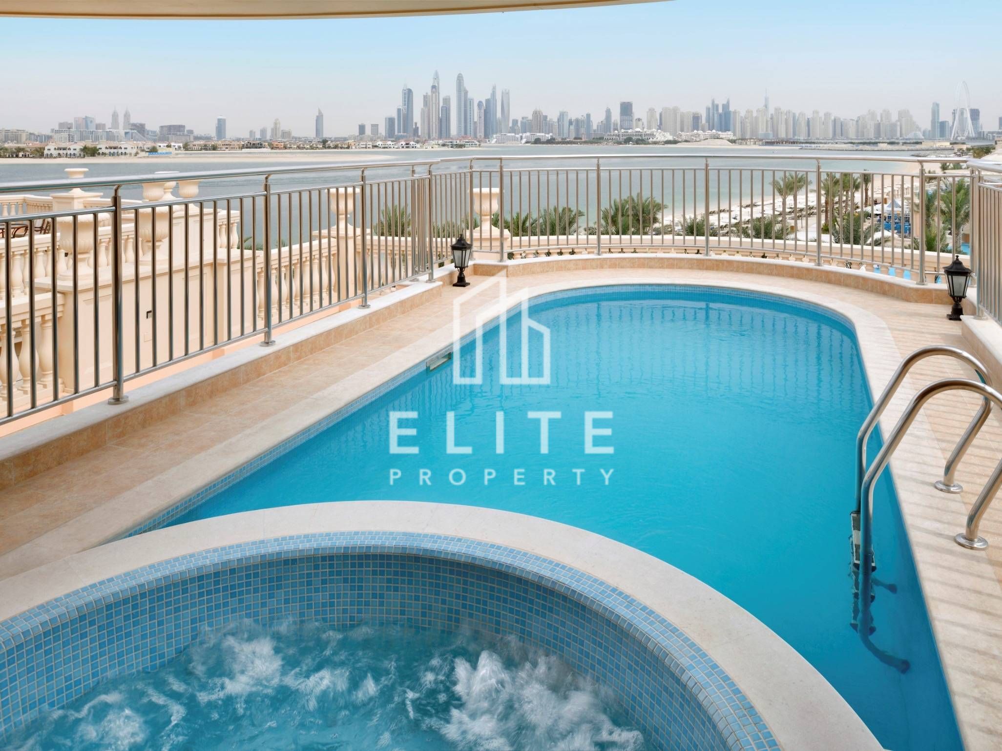 4-Bedroom Villa at Raffles The Palm Dubai with Garden and Direct Beach Access