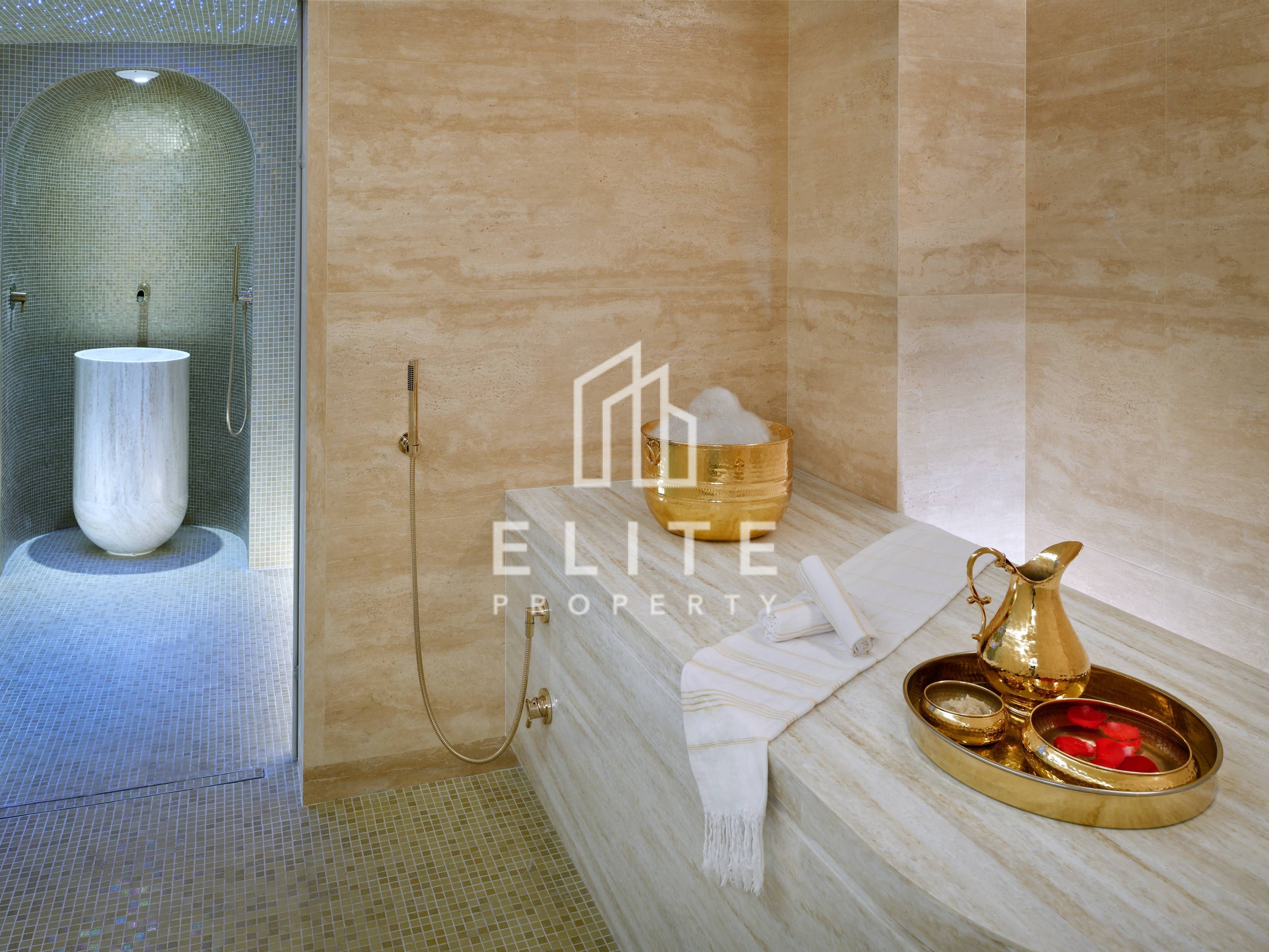 4-Bedroom Villa at Raffles The Palm Dubai with Garden and Direct Beach Access