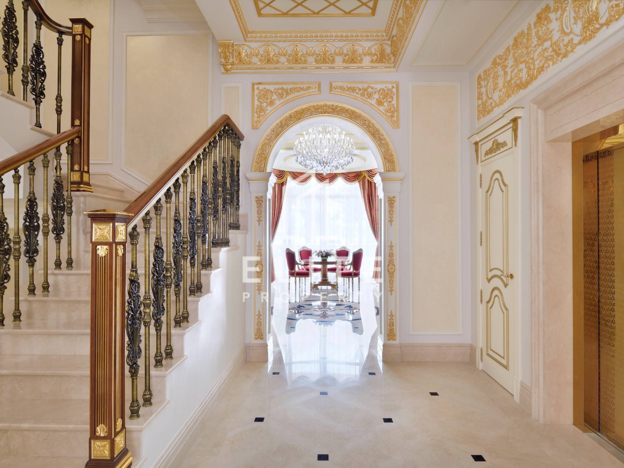 4-Bedroom Villa at Raffles The Palm Dubai with Garden and Direct Beach Access