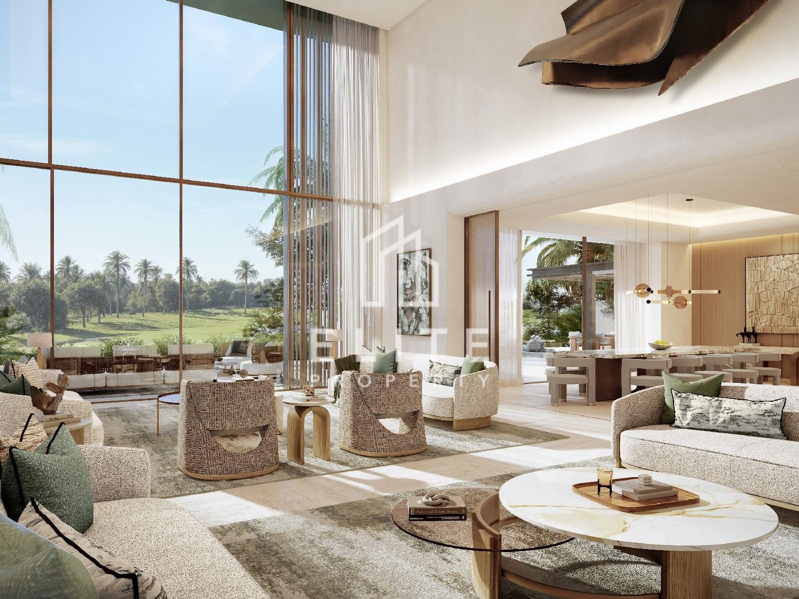 ULTRA LUXURIOUS VILLA IN ABU DHABI AT SAADIYAT BEACH. BRANDED BY FOUR SEASONS.