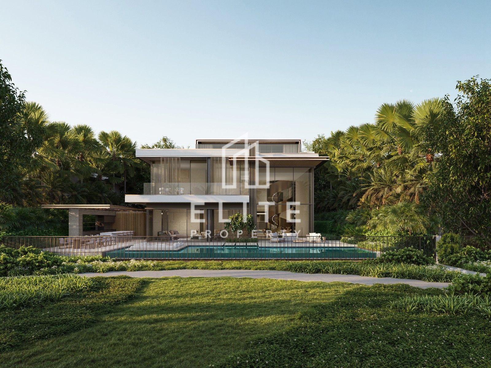ULTRA LUXURIOUS VILLA IN ABU DHABI AT SAADIYAT BEACH. BRANDED BY FOUR SEASONS.