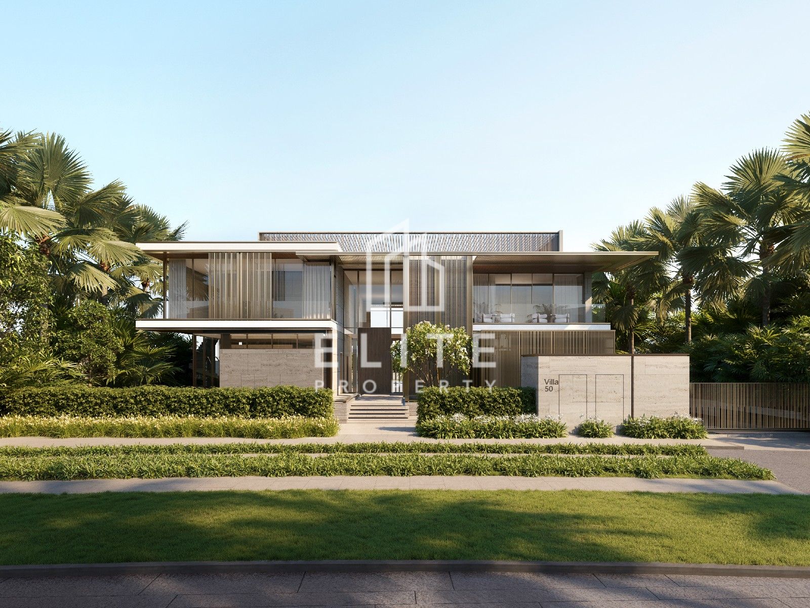 ULTRA LUXURIOUS VILLA IN ABU DHABI AT SAADIYAT BEACH. BRANDED BY FOUR SEASONS.