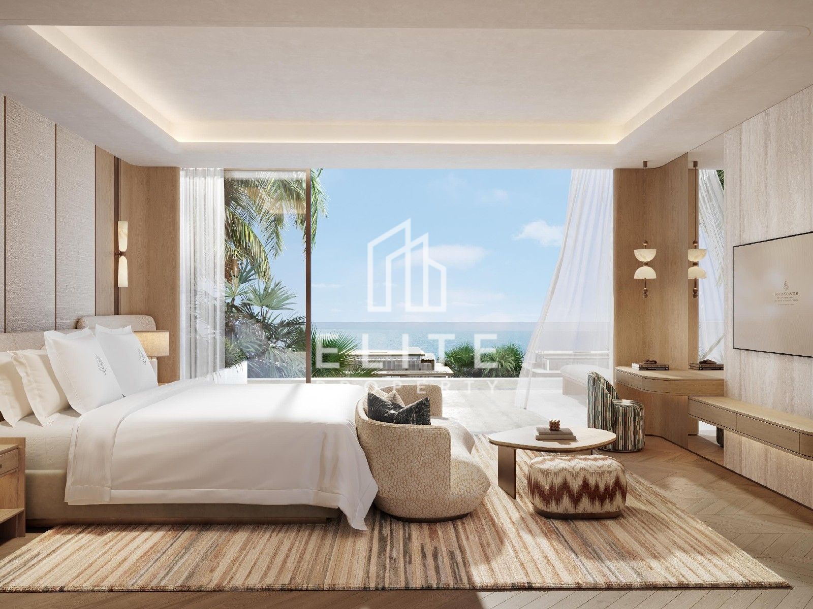 ULTRA LUXURIOUS PENTHOUSE IN ABU DHABI AT SAADIYAT BEACH. BRANDED BY FOUR SEASONS.