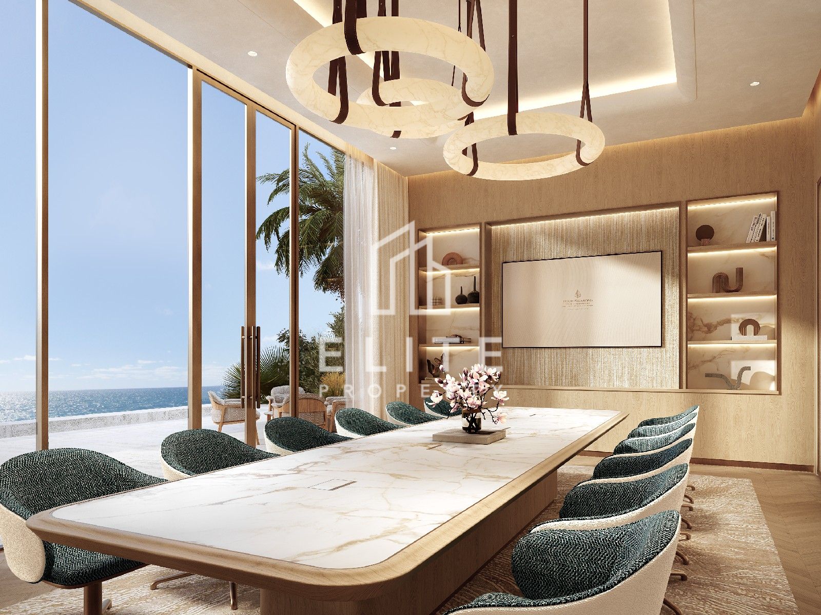 ULTRA LUXURIOUS PENTHOUSE IN ABU DHABI AT SAADIYAT BEACH. BRANDED BY FOUR SEASONS.