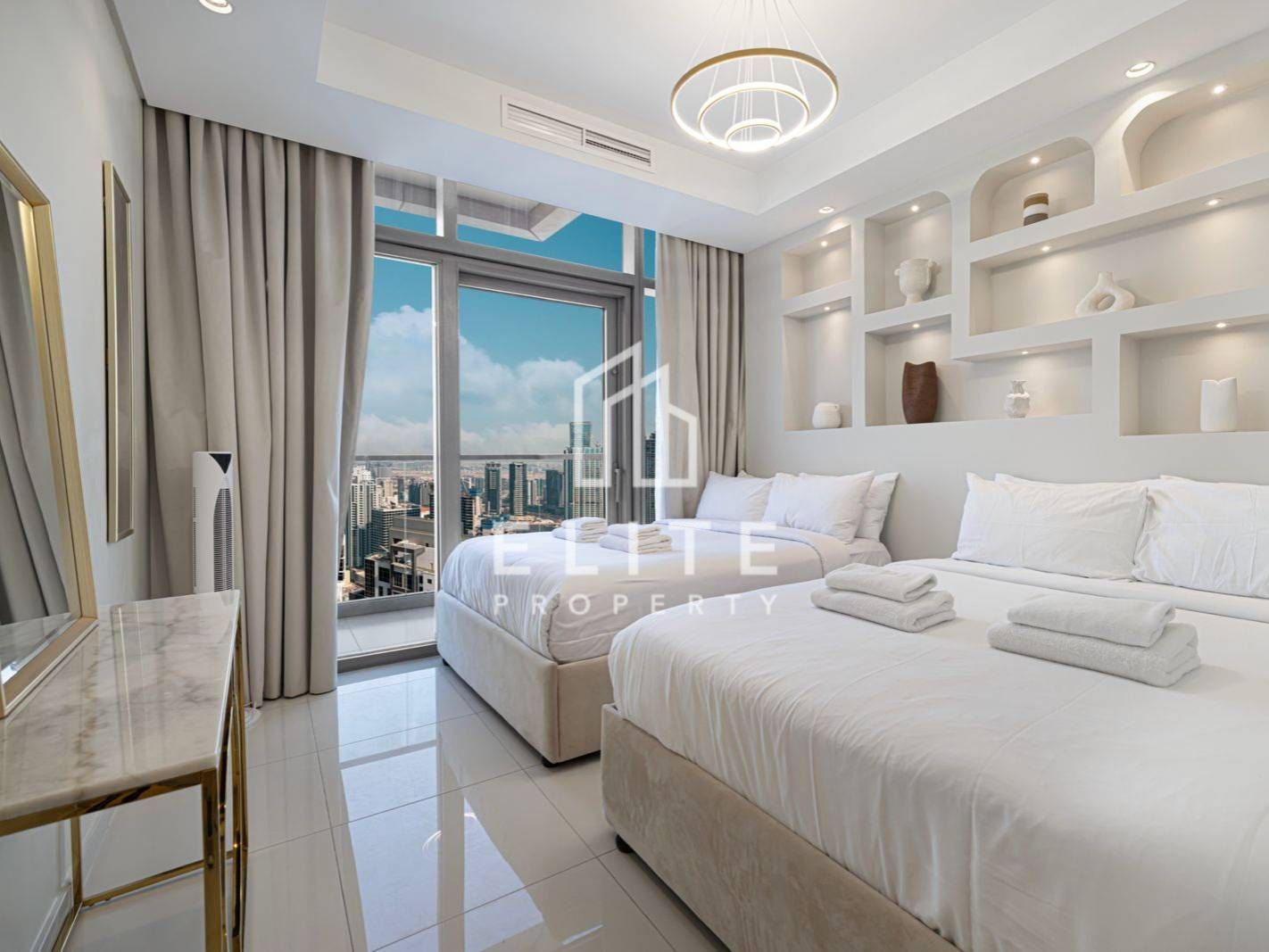High Floor 2BHK | Infinity Pool and Burj Views
