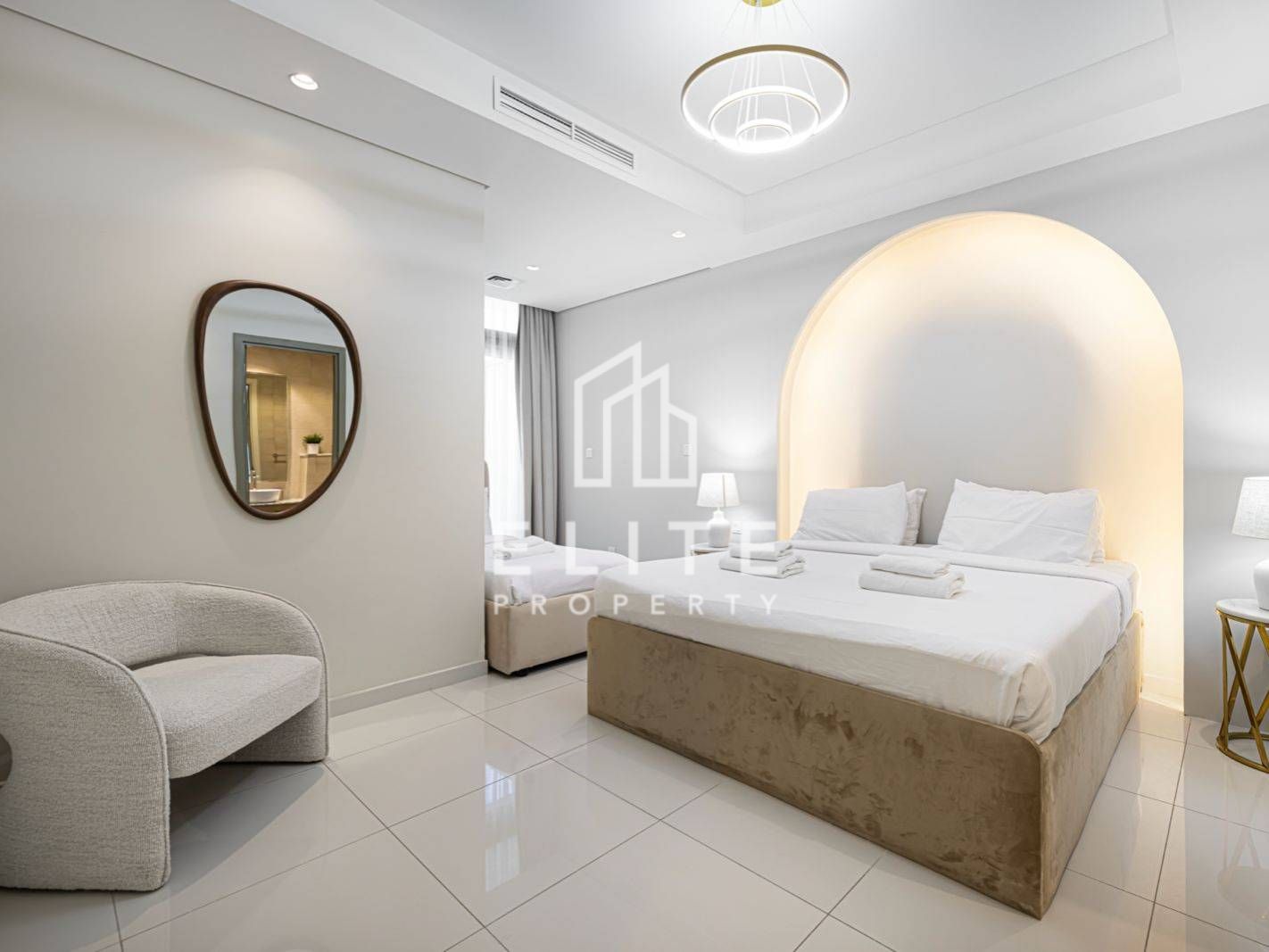 High Floor 2BHK | Infinity Pool and Burj Views