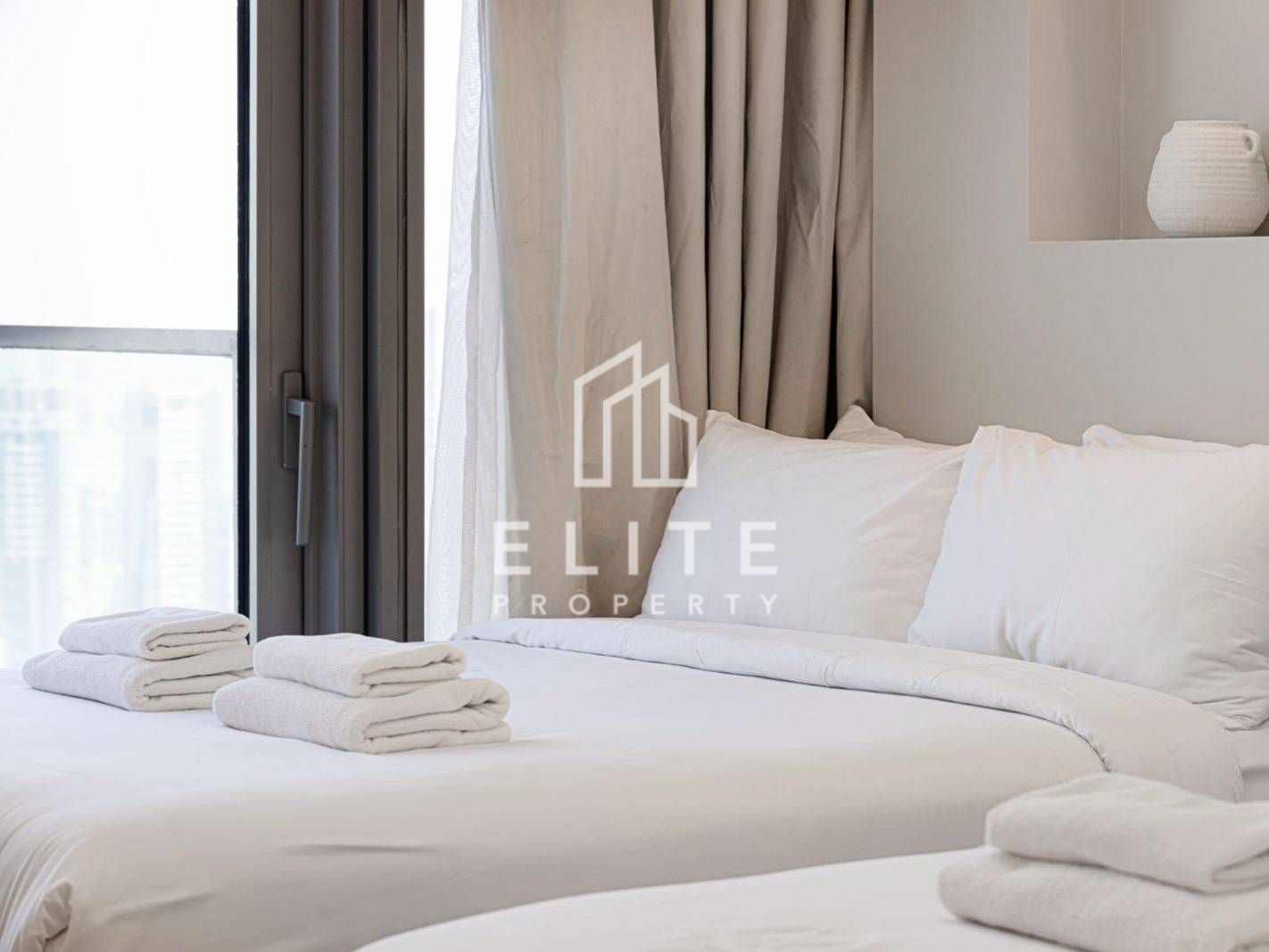 High Floor 2BHK | Infinity Pool and Burj Views