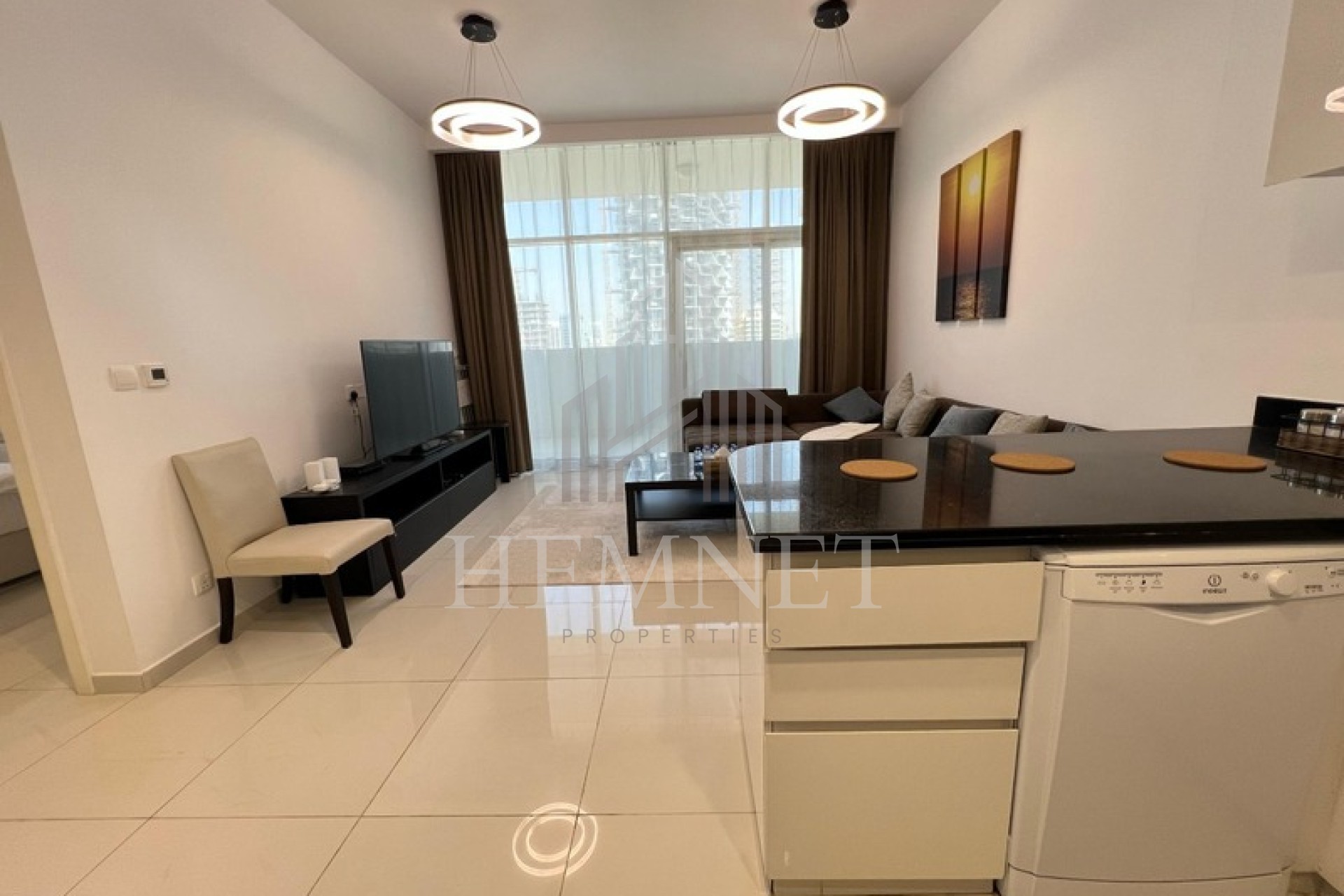 Fully Furnished | High Floor | Pool View - Image 2