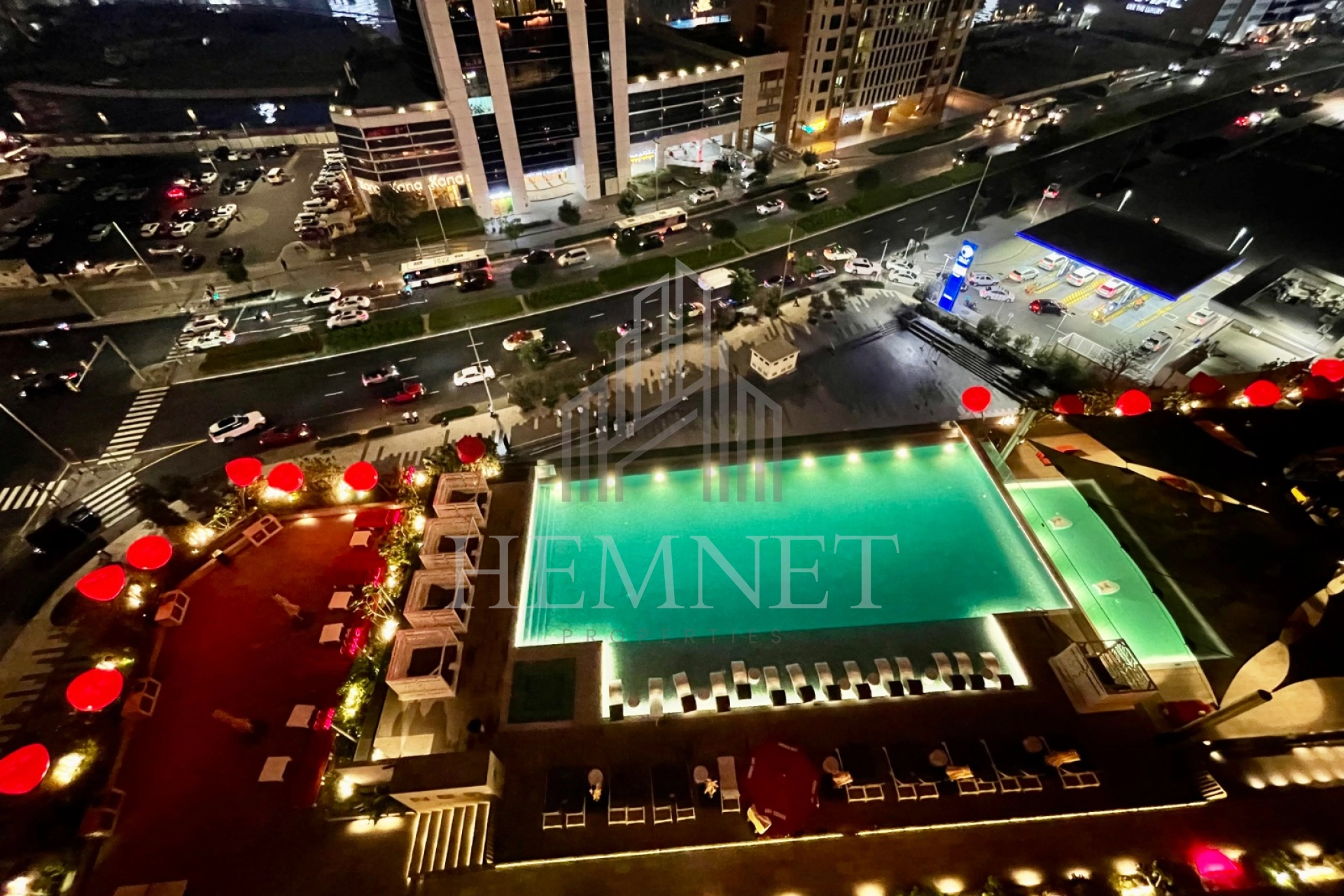 Furnished Studio | Pool and Canal View | Vacant