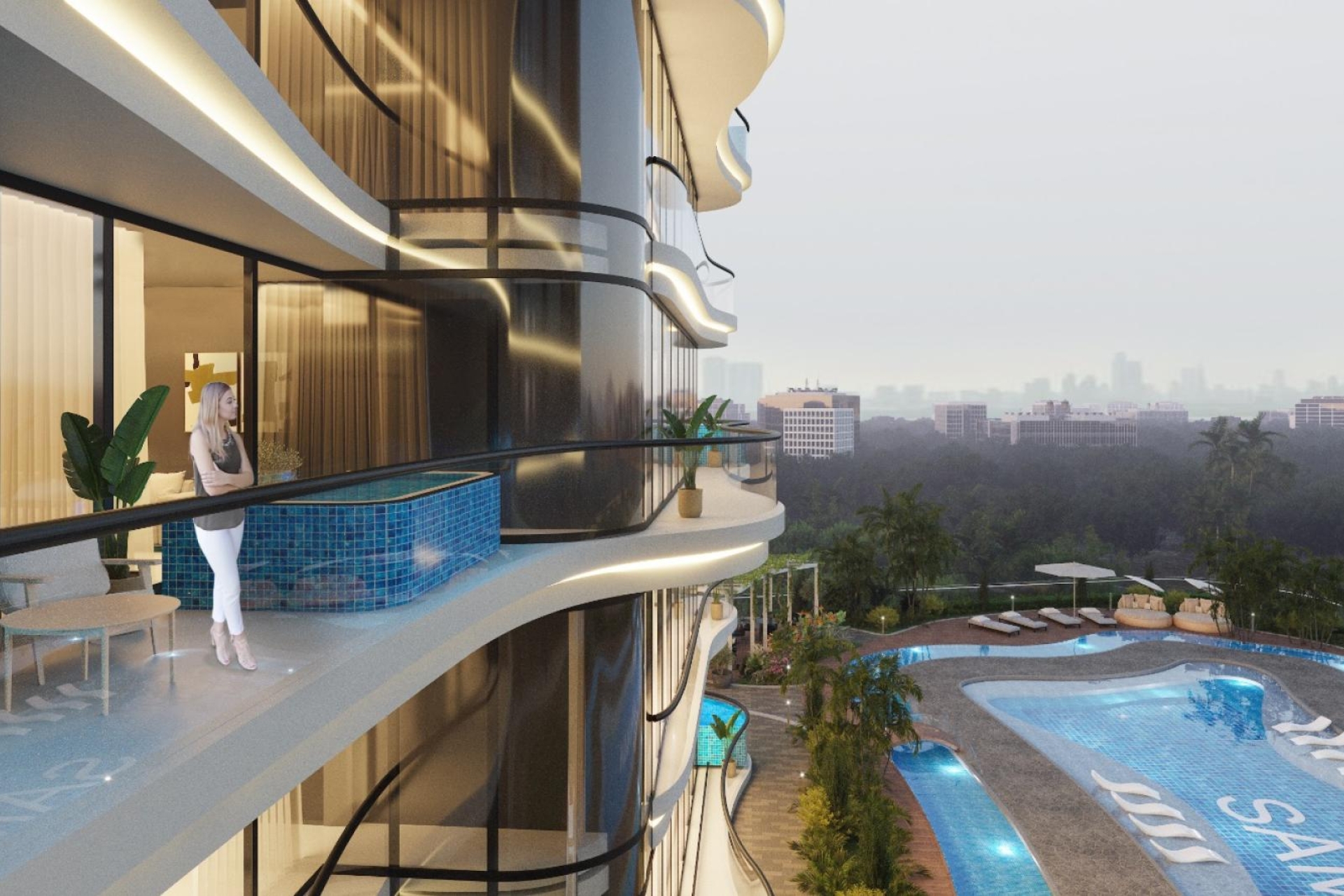 2‑Bed Apartment in Majan, Dubai Land | Hive Homes Dubai