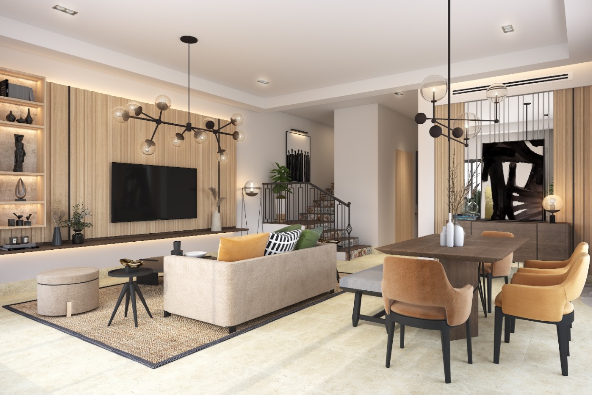 5‑Bed Townhouse in Portofino, Damac Lagoons | Hive Homes Dubai