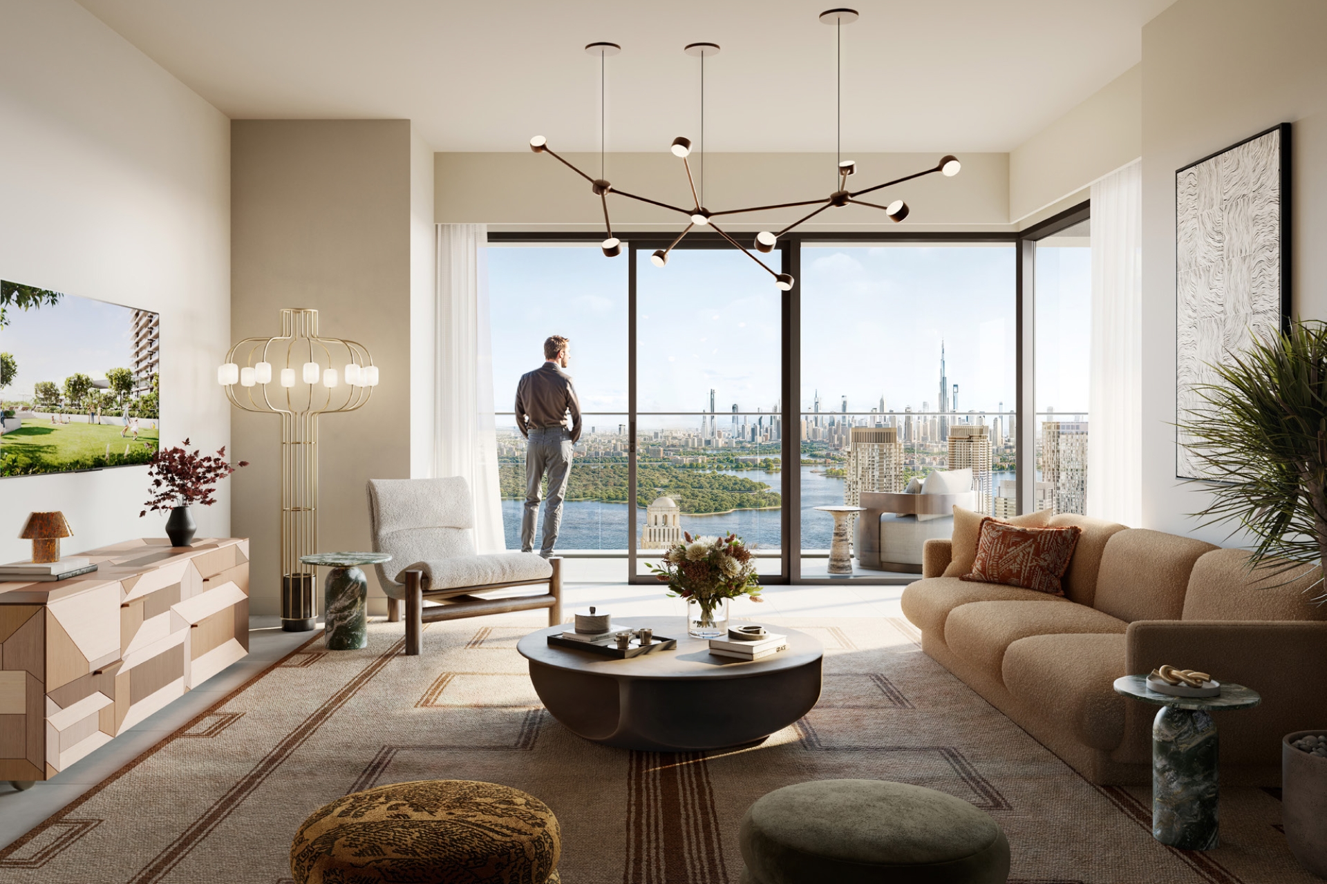 3‑Bed Apartment in Altan, Dubai Creek Harbour (The Lagoons) | Hive Homes Dubai