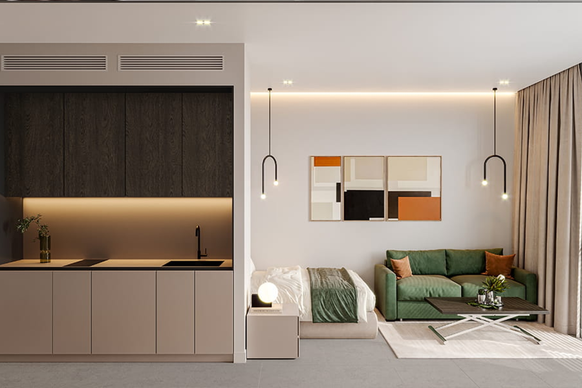 1‑Bed Apartment in District 12, Jumeirah Village Circle | Hive Homes Dubai